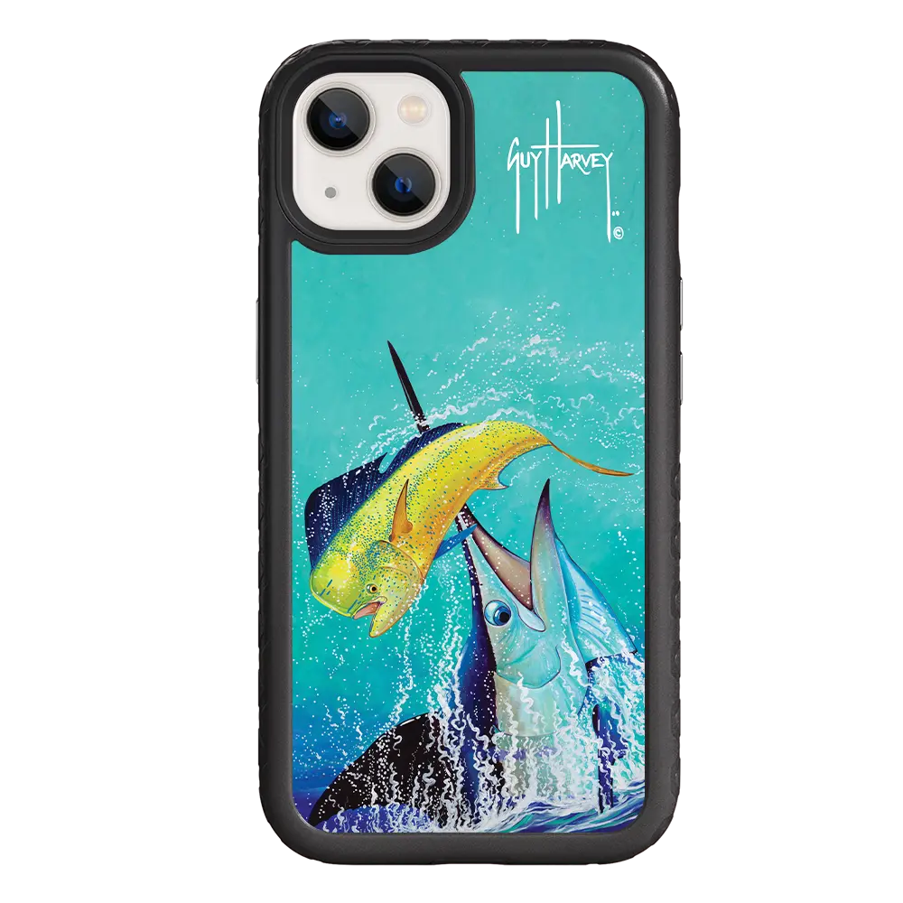 Guy Harvey Fortitude Series for Apple iPhone 13 - El Dorado II - Custom Case - OnyxBlack - cellhelmet