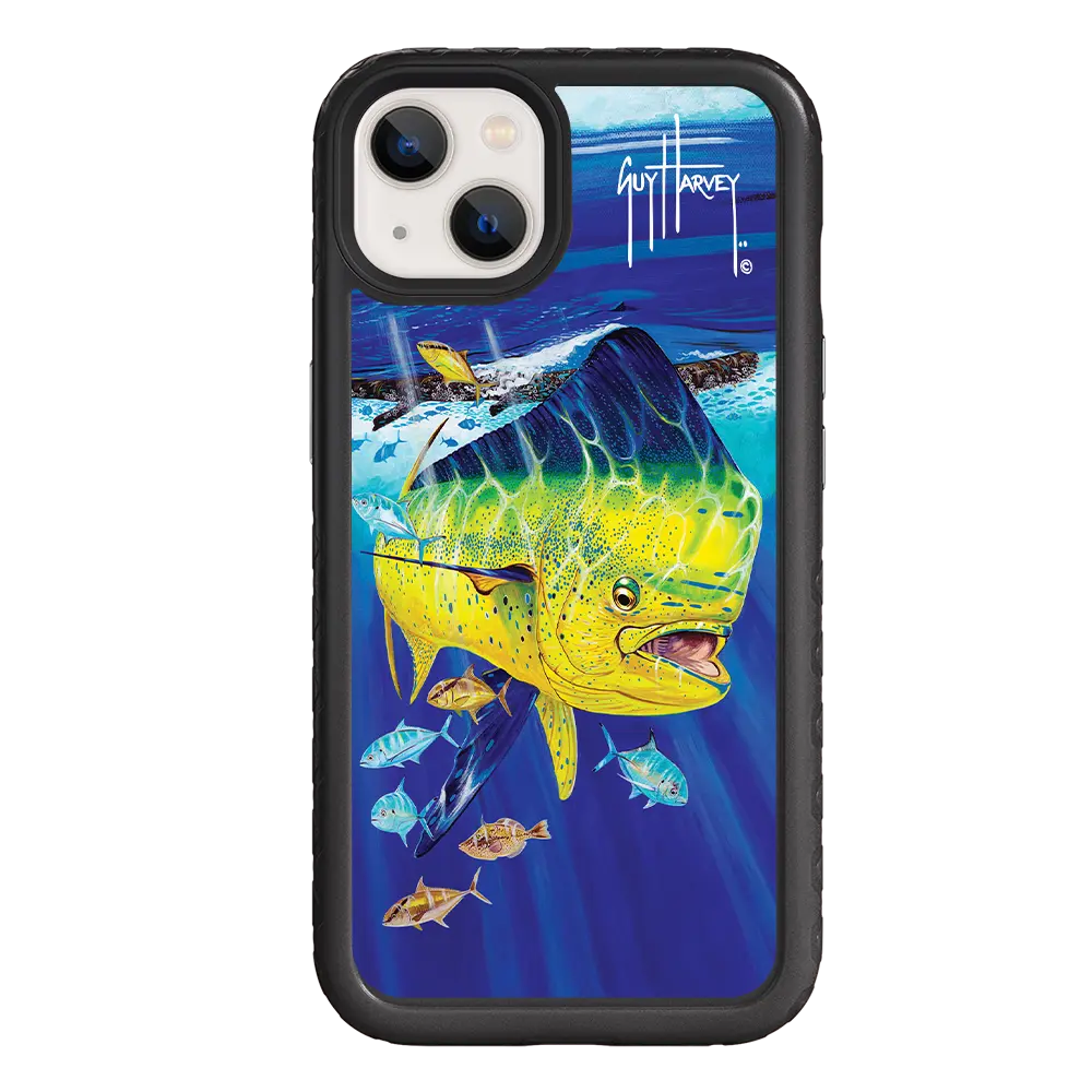 Guy Harvey Fortitude Series for Apple iPhone 13 - Golden Prize - Custom Case - OnyxBlack - cellhelmet