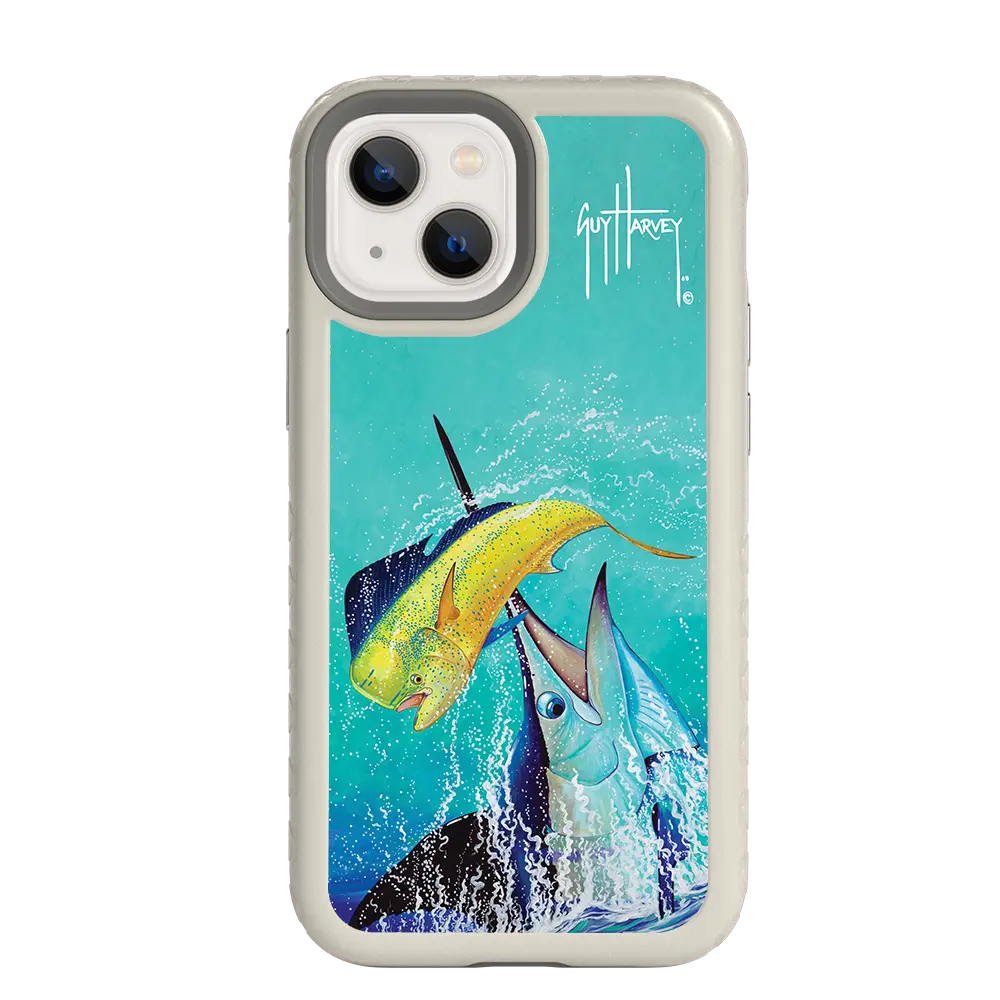 Guy Harvey Fortitude Series for Apple iPhone 13 Pro - El Dorado II - Custom Case - Gray - cellhelmet