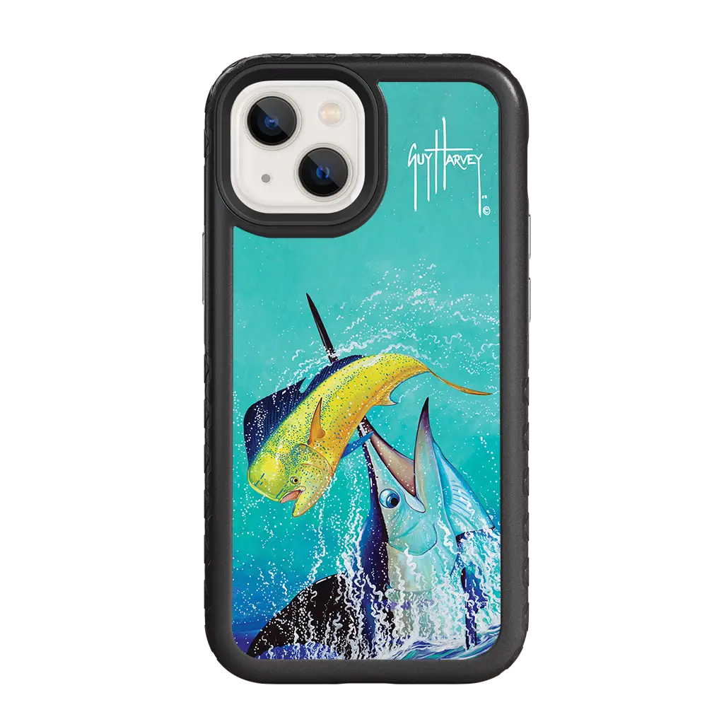 Guy Harvey Fortitude Series for Apple iPhone 13 Pro - El Dorado II - Custom Case - OnyxBlack - cellhelmet