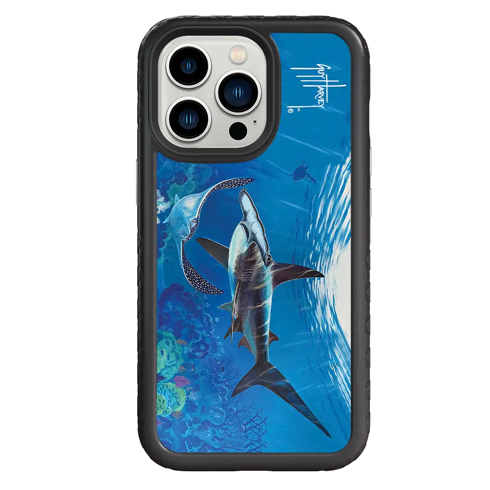 Guy Harvey Fortitude Series for Apple iPhone 13 Pro - Hammer Down - Custom Case - OnyxBlack - cellhelmet