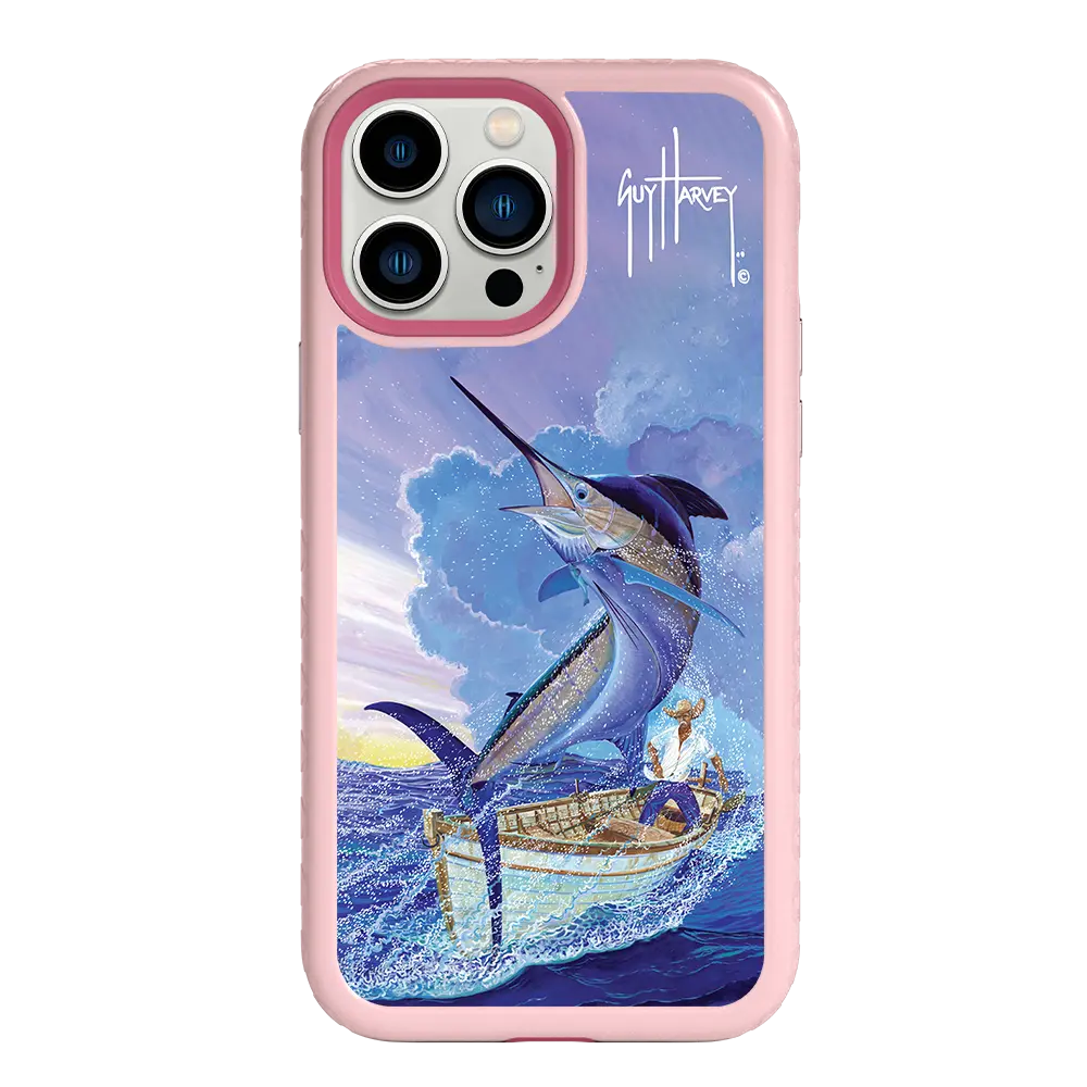 Guy Harvey Fortitude Series for Apple iPhone 13 Pro Max - El Viejo - Custom Case - PinkMagnolia - cellhelmet