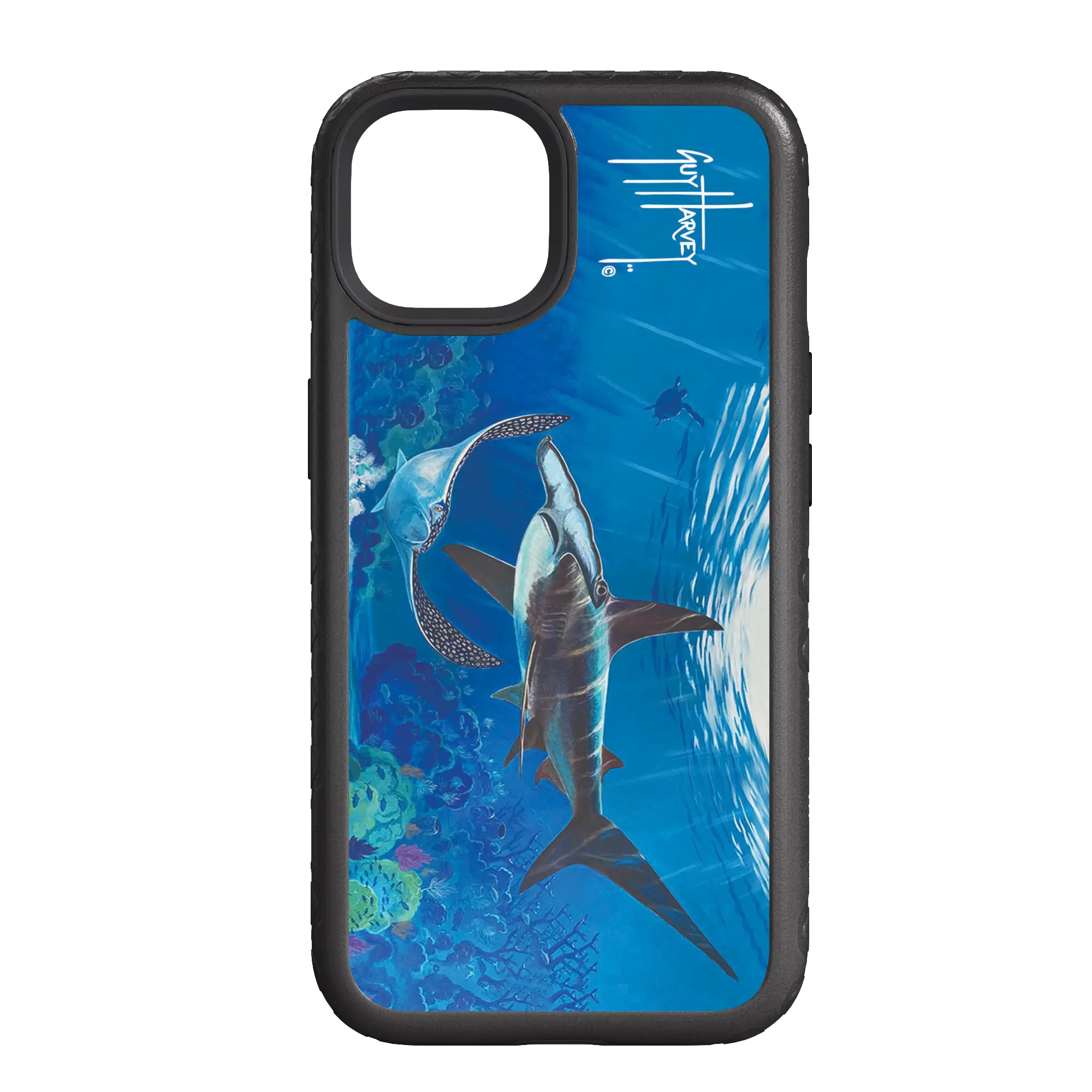 Guy Harvey Fortitude Series for Apple iPhone 14 Pro - Hammer Down - Custom Case - OnyxBlack - cellhelmet
