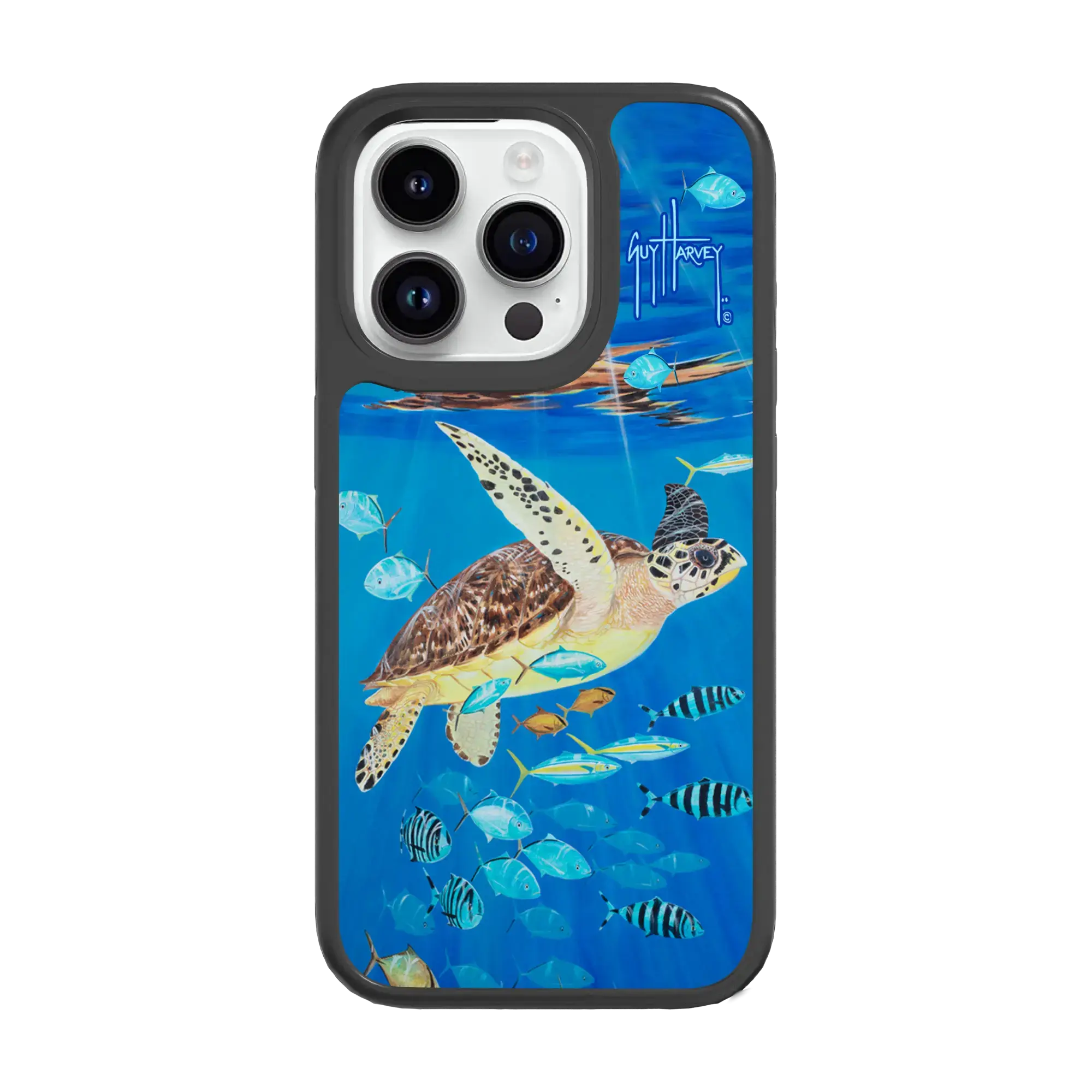 Guy Harvey Fortitude Series for Apple iPhone 15 Pro Max - Platas Hawksbill