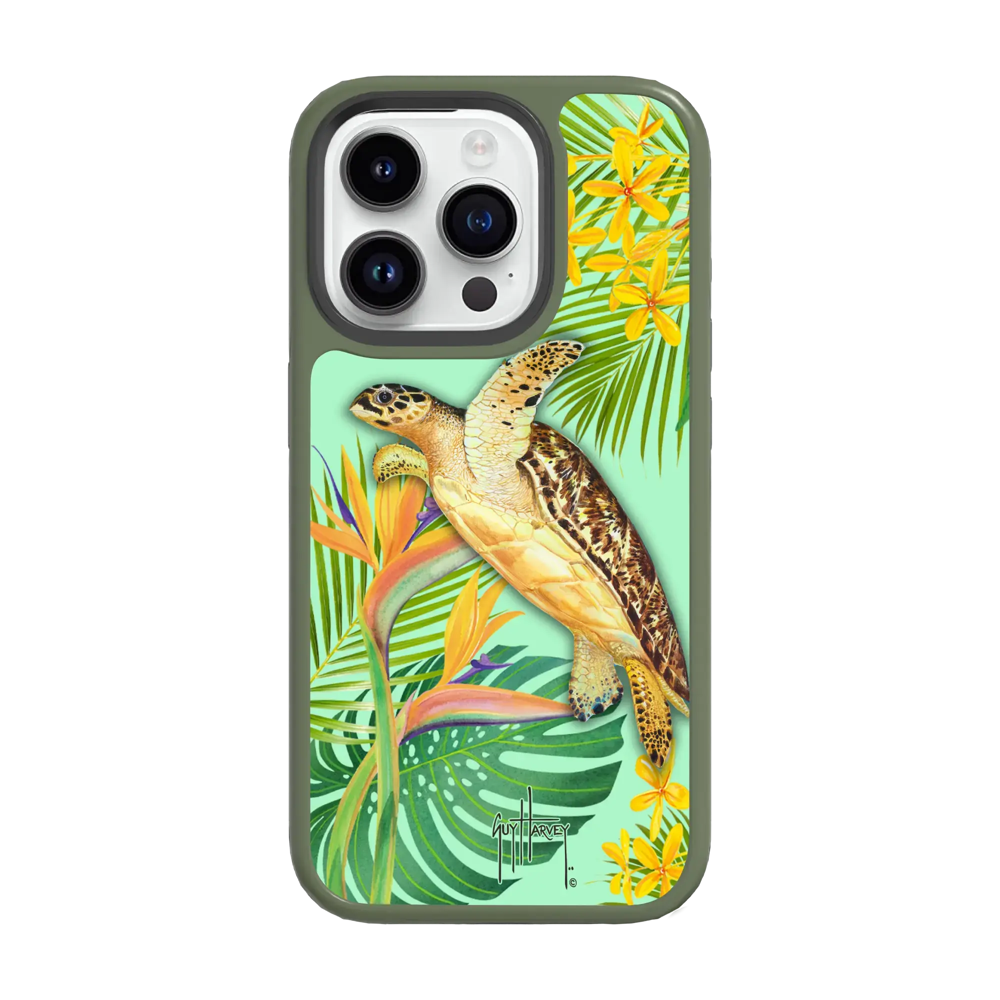 Guy Harvey Fortitude Series for Apple iPhone 15 Pro Max - Turtle