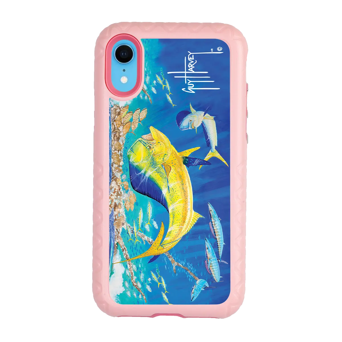 Guy Harvey Fortitude Series for Apple iPhone XR - Dolphin Oasis - Custom Case - - cellhelmet