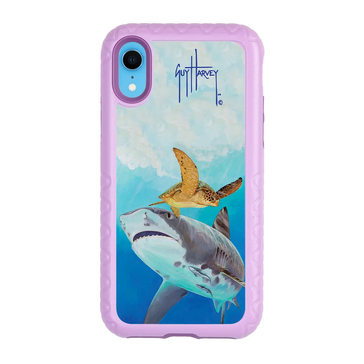 Guy Harvey Fortitude Series for Apple iPhone XR - Eye of the Tiger - Custom Case - LilacBlossom - cellhelmet