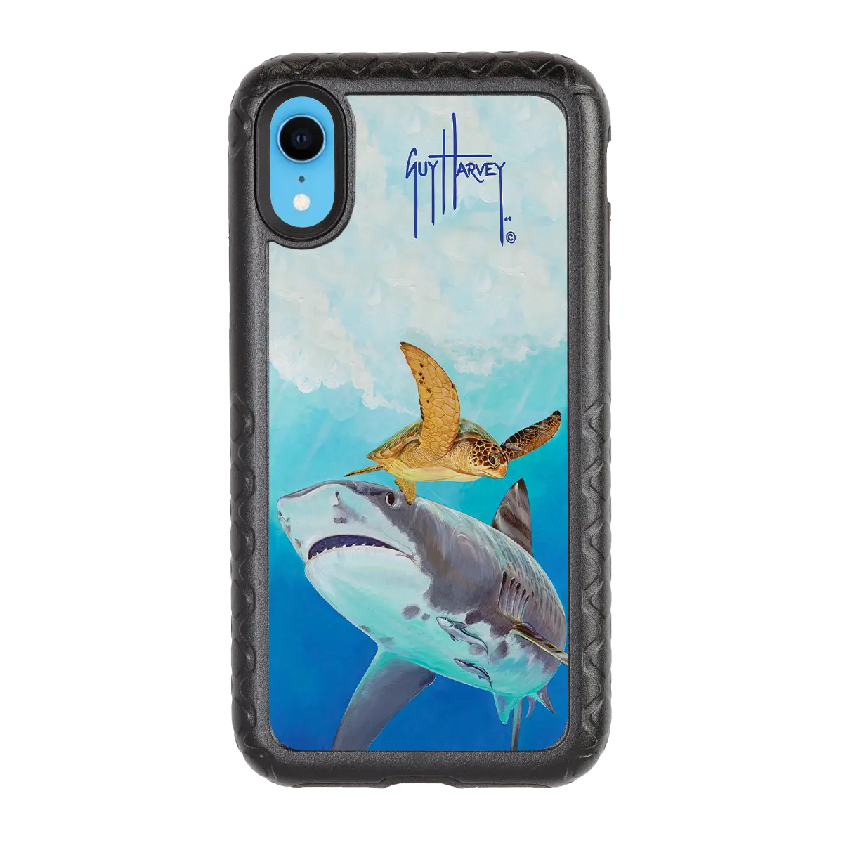Guy Harvey Fortitude Series for Apple iPhone XR - Eye of the Tiger - Custom Case - OnyxBlack - cellhelmet