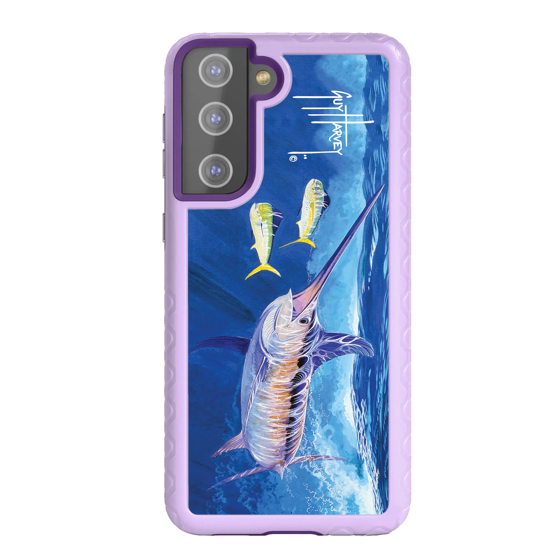 Guy Harvey Fortitude Series for Samsung Galaxy S21 - Bullseye Sword - Custom Case - LilacBlossom - cellhelmet
