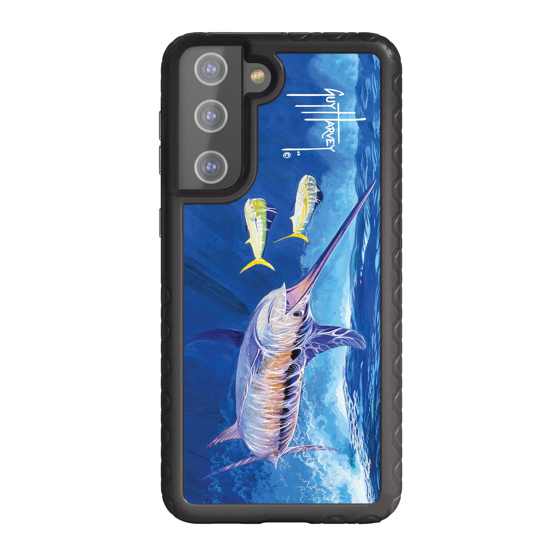 Guy Harvey Fortitude Series for Samsung Galaxy S21 - Bullseye Sword - Custom Case - OnyxBlack - cellhelmet