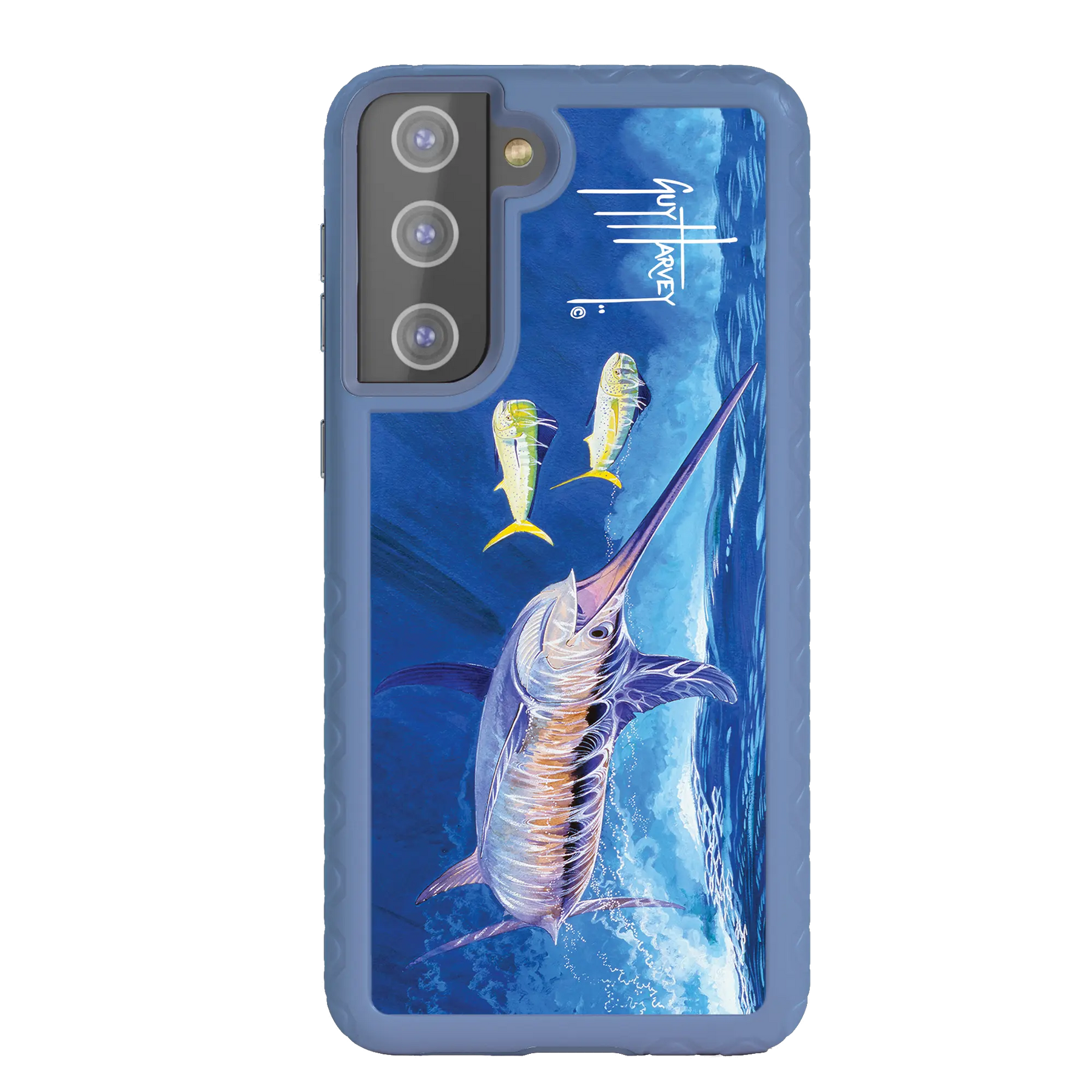 Guy Harvey Fortitude Series for Samsung Galaxy S21 - Bullseye Sword - Custom Case - SlateBlue - cellhelmet