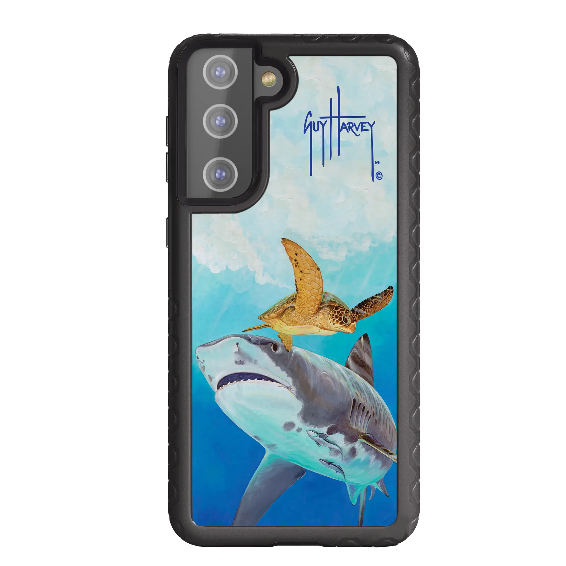 Guy Harvey Fortitude Series for Samsung Galaxy S21 - Eye of the Tiger - Custom Case - OnyxBlack - cellhelmet