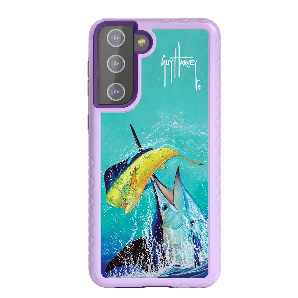 Guy Harvey Fortitude Series for Samsung Galaxy S21 Plus - El Dorado II - Custom Case - LilacBlossom - cellhelmet