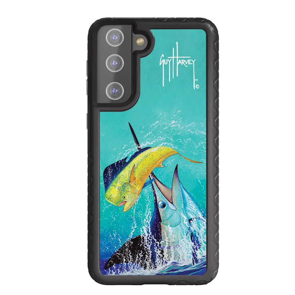 Guy Harvey Fortitude Series for Samsung Galaxy S21 Plus - El Dorado II - Custom Case - OnyxBlack - cellhelmet