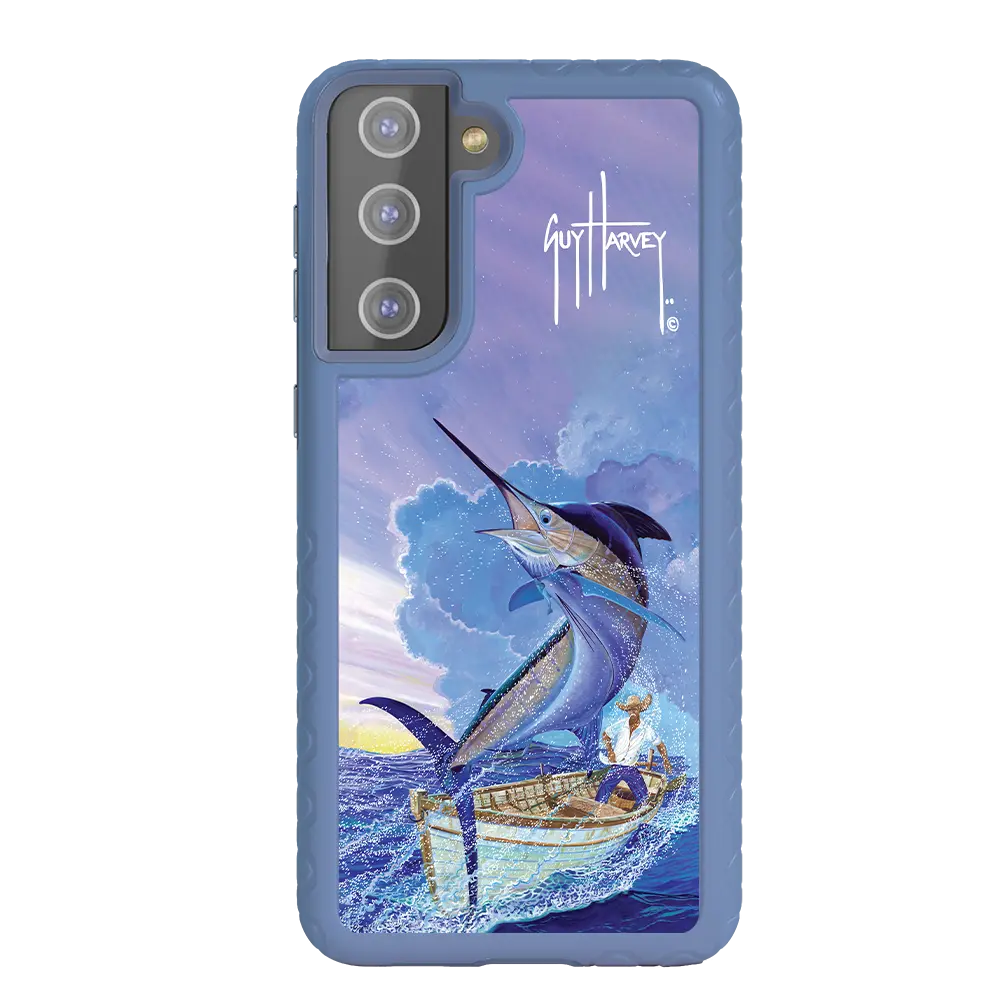 Guy Harvey Fortitude Series for Samsung Galaxy S21 Plus - El Viejo - Custom Case - SlateBlue - cellhelmet