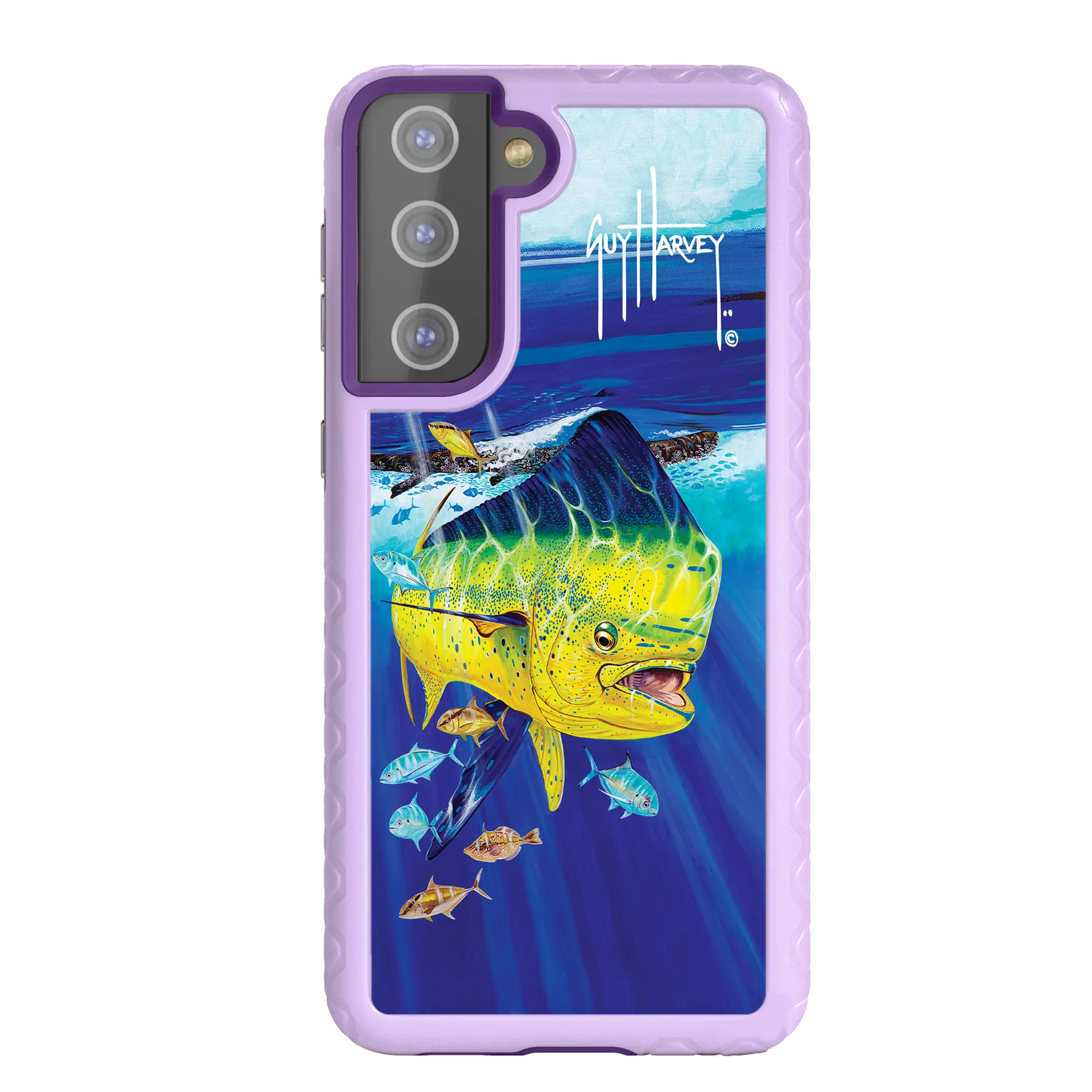 Guy Harvey Fortitude Series for Samsung Galaxy S21 Plus - Golden Prize - Custom Case - LilacBlossom - cellhelmet