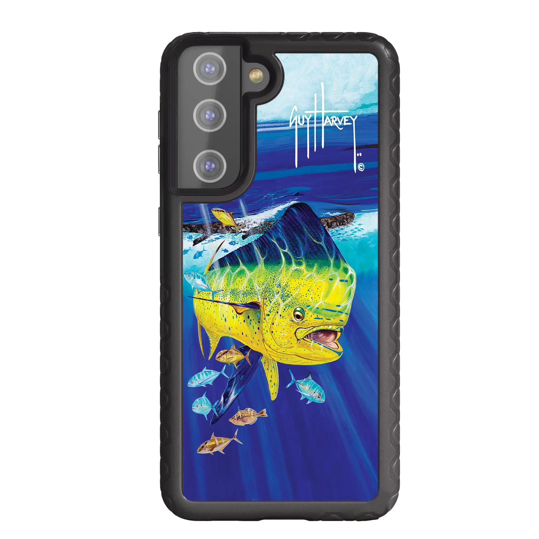 Guy Harvey Fortitude Series for Samsung Galaxy S21 Plus - Golden Prize - Custom Case - OnyxBlack - cellhelmet