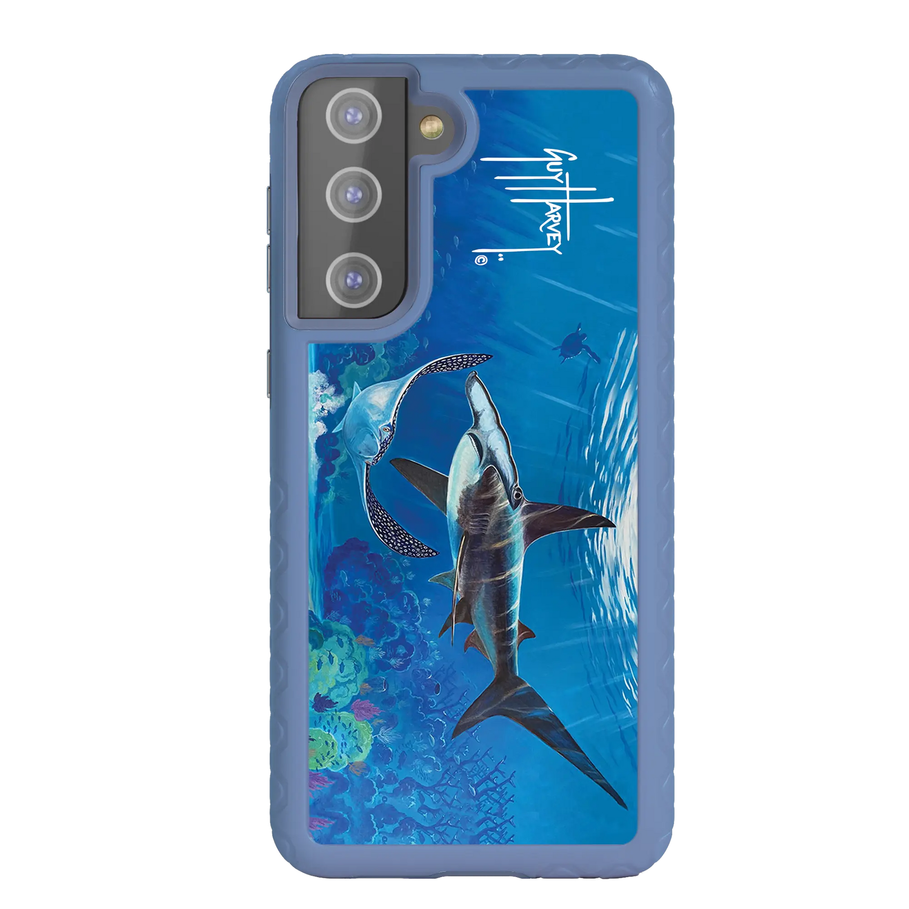 Guy Harvey Fortitude Series for Samsung Galaxy S21 Plus - Hammer Down - Custom Case - SlateBlue - cellhelmet