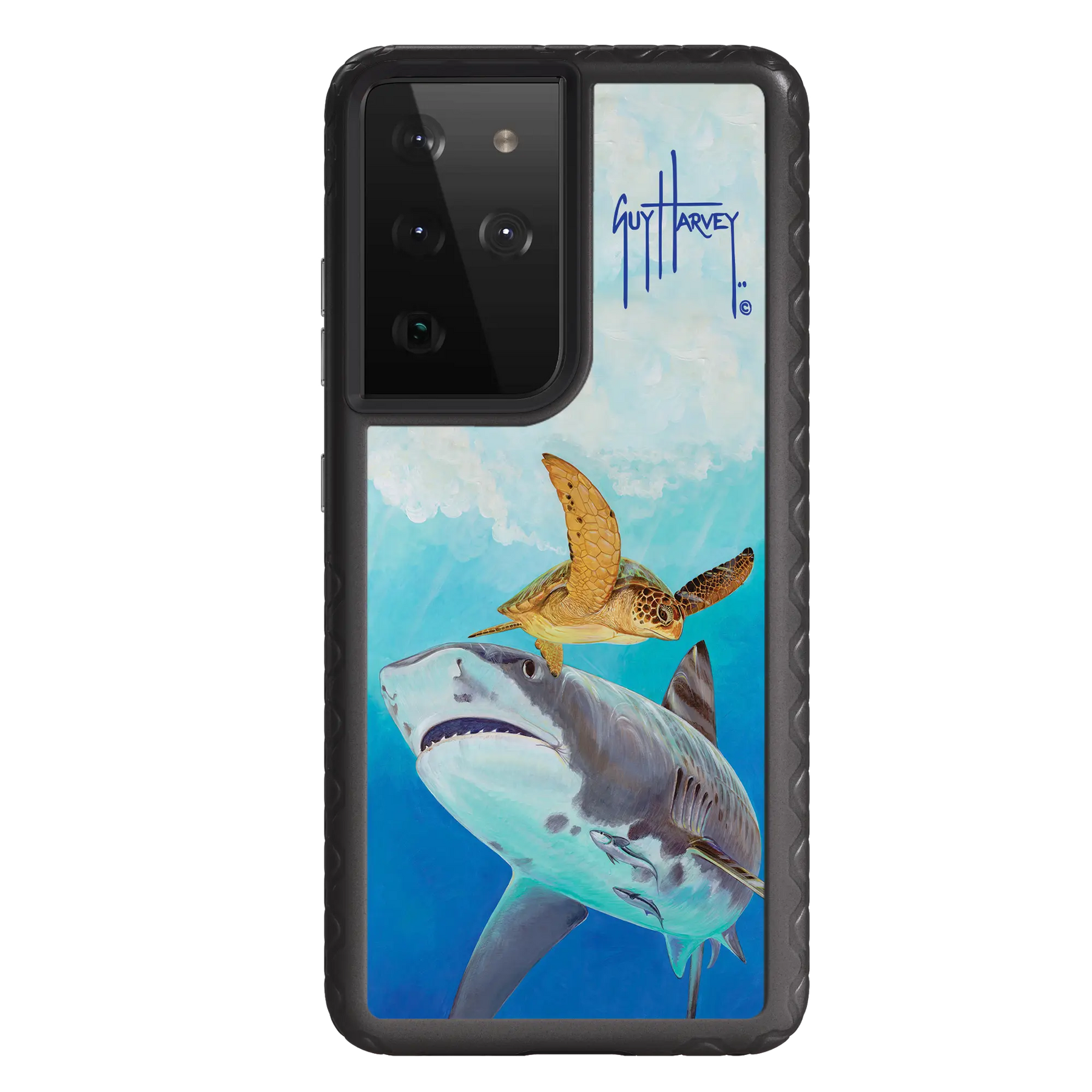Guy Harvey Fortitude Series for Samsung Galaxy S21 Ultra - Eye of the Tiger - Custom Case - OnyxBlack - cellhelmet