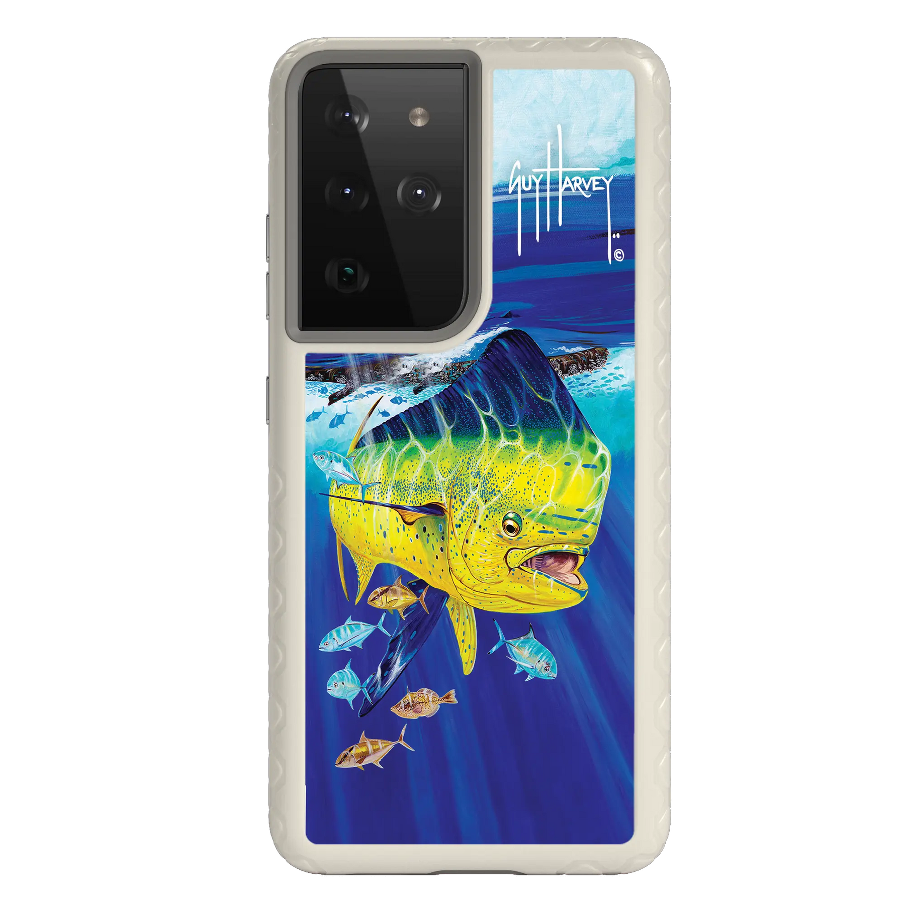 Guy Harvey Fortitude Series for Samsung Galaxy S21 Ultra - Golden Prize - Custom Case - Gray - cellhelmet
