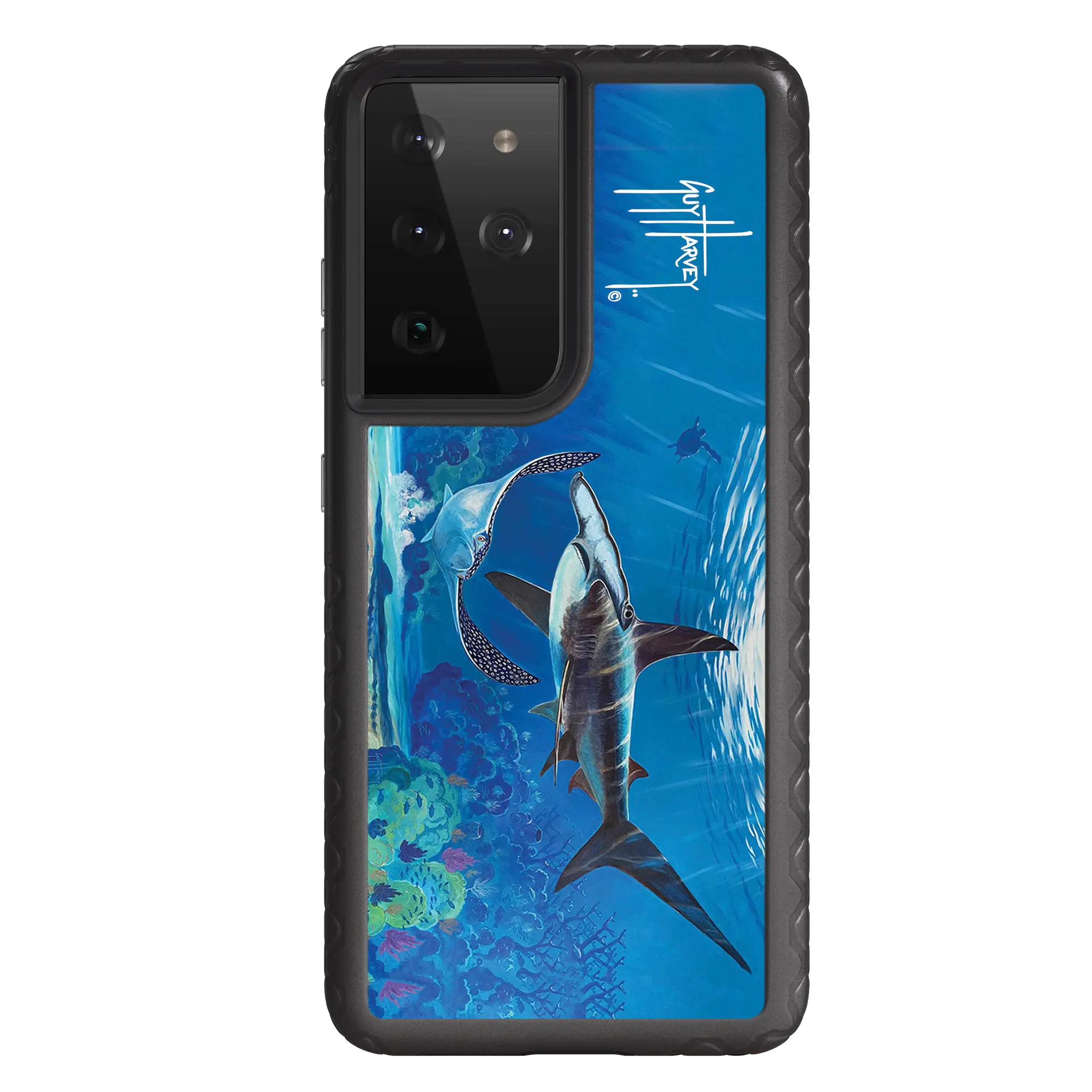 Guy Harvey Fortitude Series for Samsung Galaxy S21 Ultra - Hammer Down - Custom Case - OnyxBlack - cellhelmet