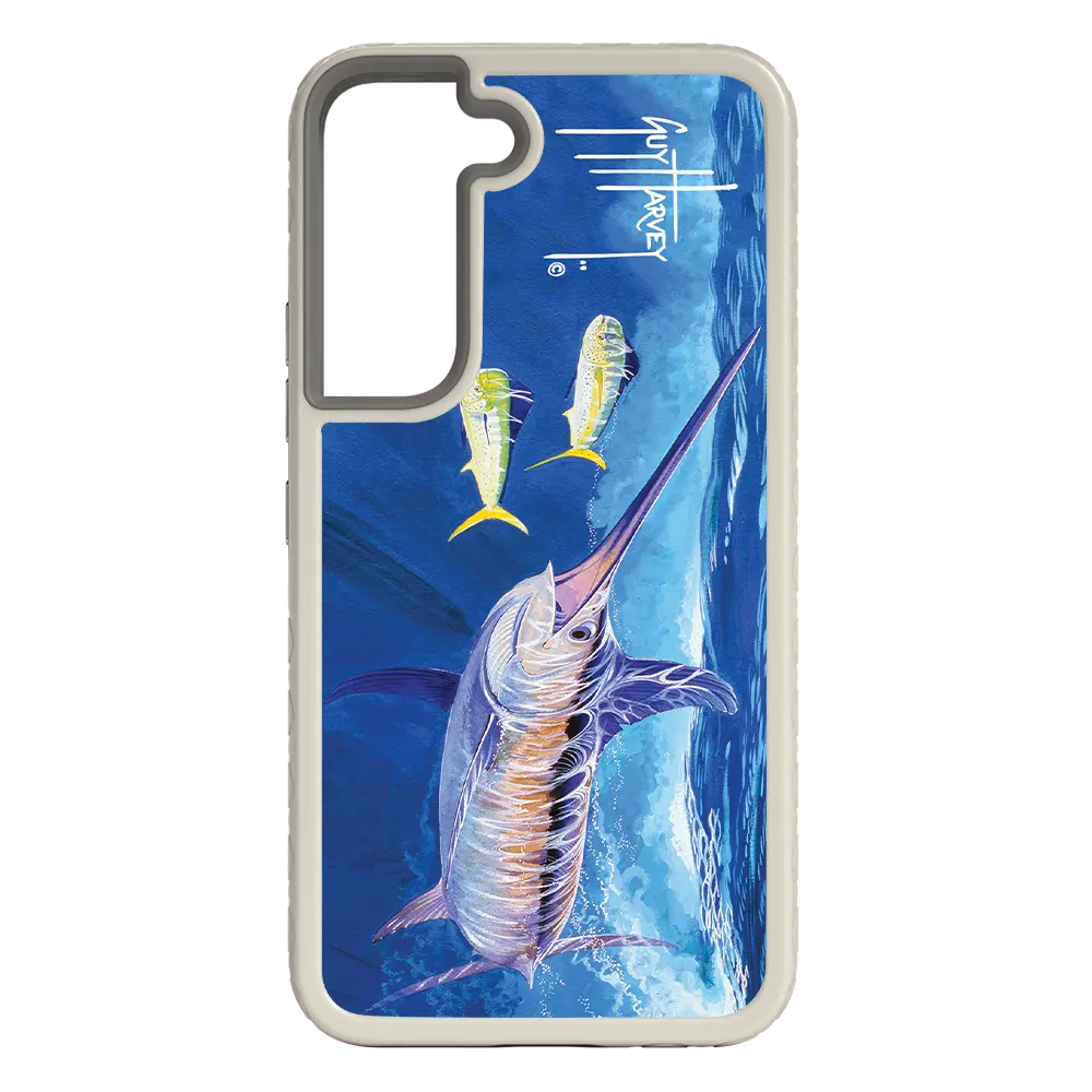 Guy Harvey Fortitude Series for Samsung Galaxy S22 - Bullseye Sword - Custom Case - Gray - cellhelmet