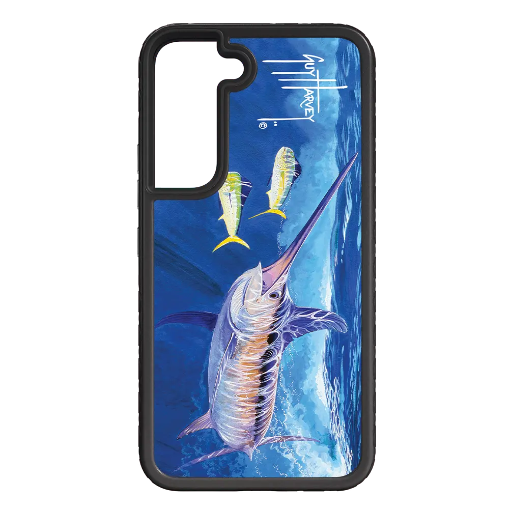 Guy Harvey Fortitude Series for Samsung Galaxy S22 - Bullseye Sword - Custom Case - OnyxBlack - cellhelmet