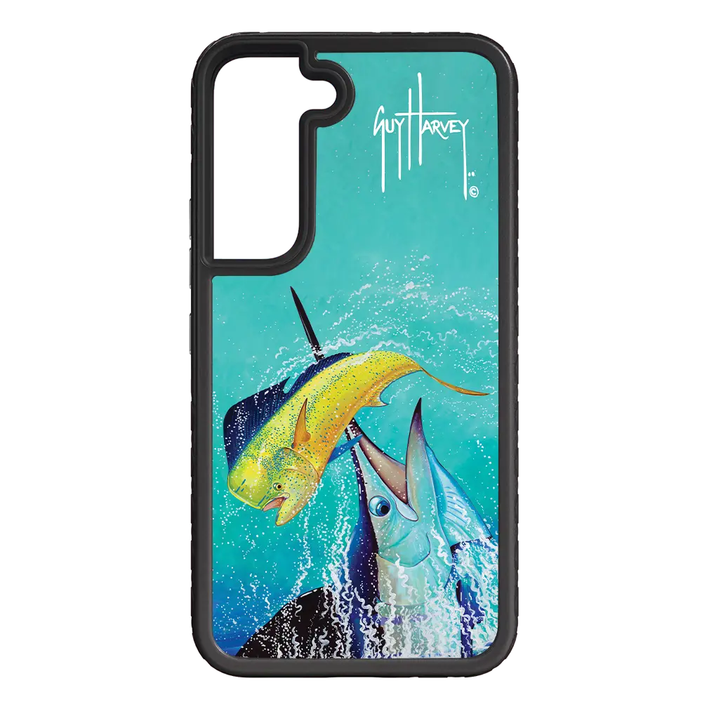 Guy Harvey Fortitude Series for Samsung Galaxy S22 - El Dorado II - Custom Case - OnyxBlack - cellhelmet