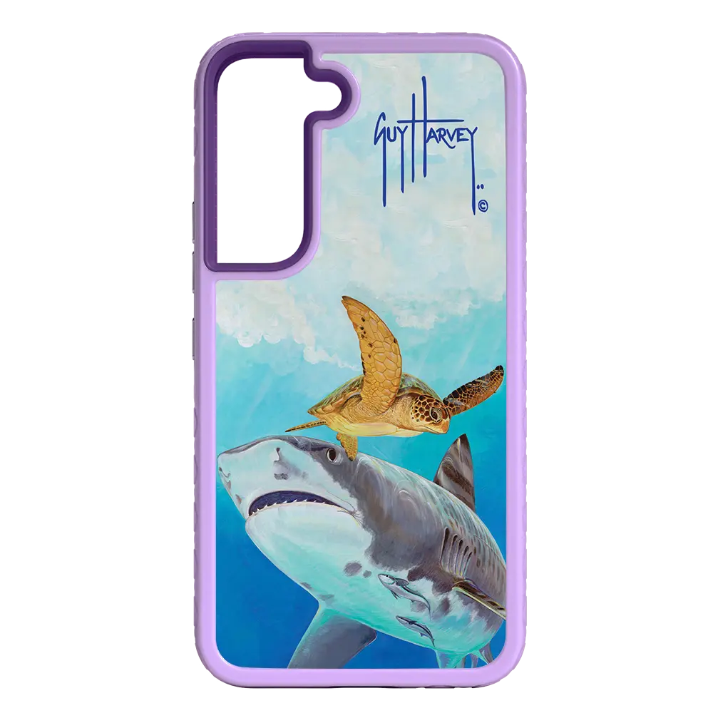Guy Harvey Fortitude Series for Samsung Galaxy S22 - Eye of the Tiger - Custom Case - LilacBlossom - cellhelmet