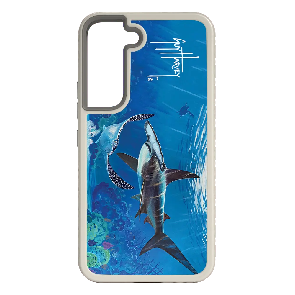 Guy Harvey Fortitude Series for Samsung Galaxy S22 - Hammer Down - Custom Case - Gray - cellhelmet