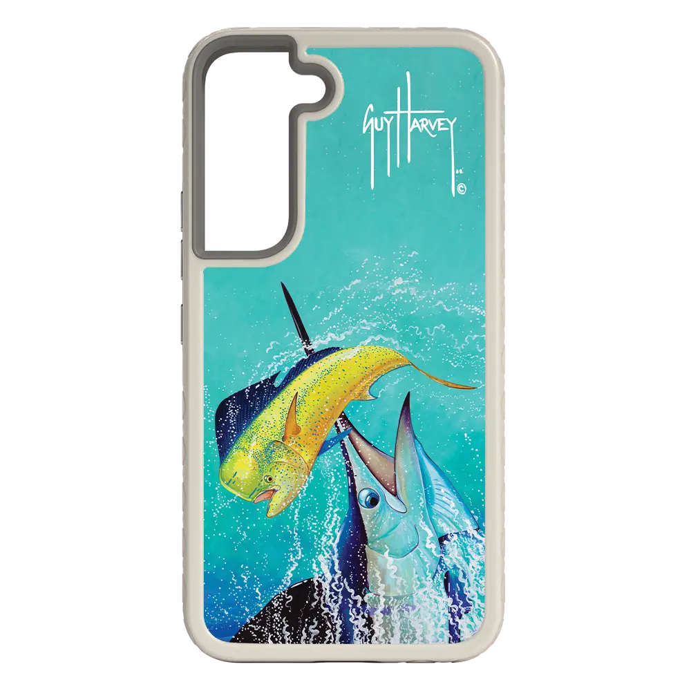 Guy Harvey Fortitude Series for Samsung Galaxy S22 Plus - El Dorado II - Custom Case - Gray - cellhelmet
