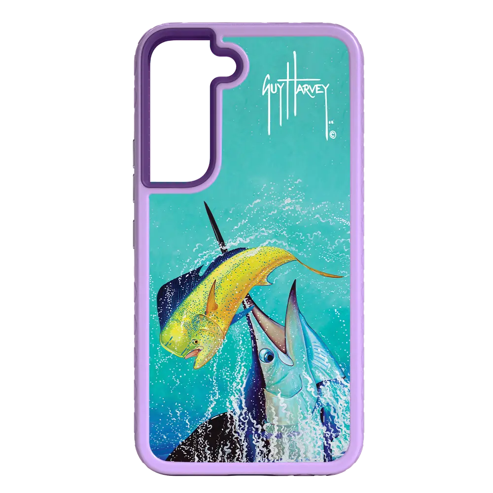 Guy Harvey Fortitude Series for Samsung Galaxy S22 Plus - El Dorado II - Custom Case - LilacBlossom - cellhelmet