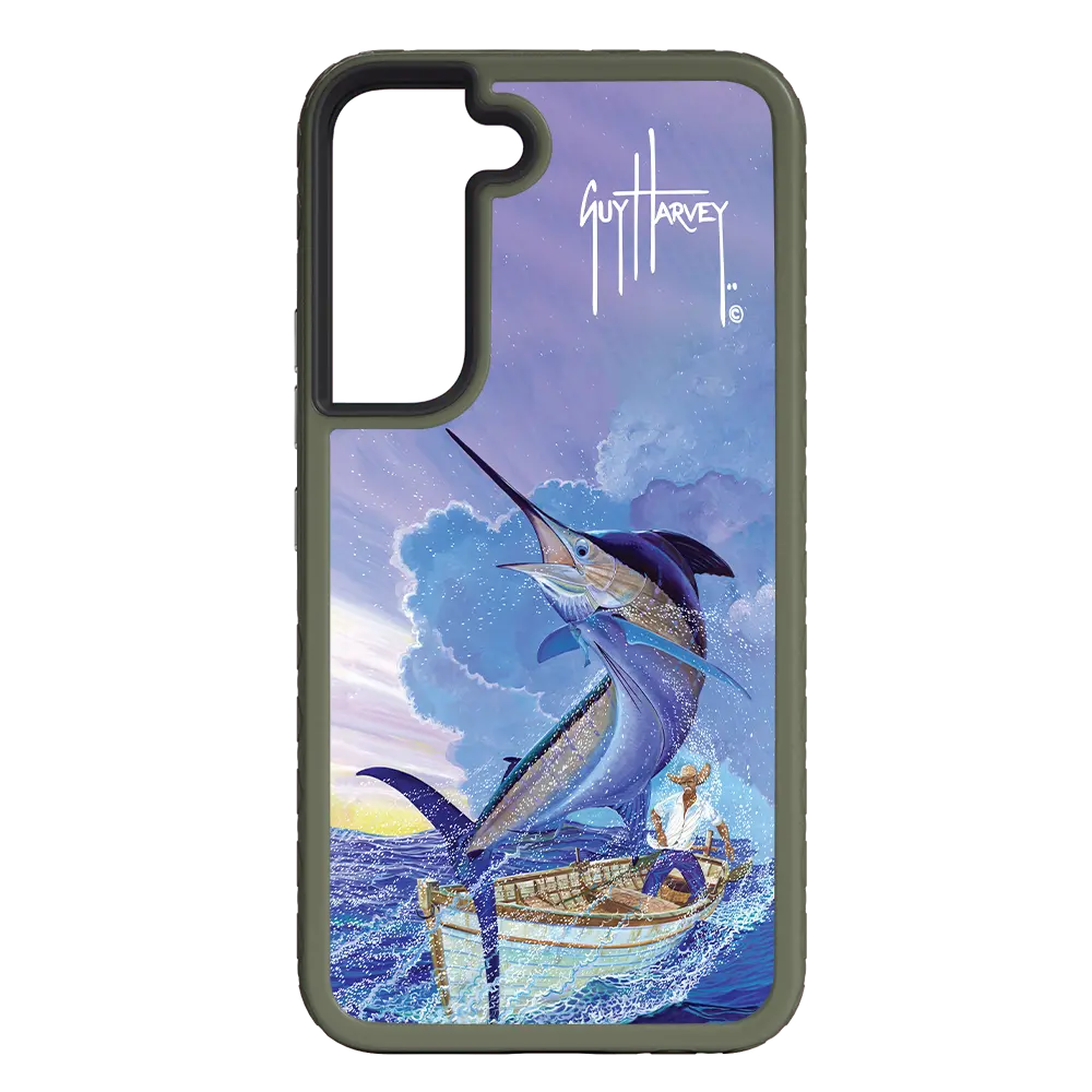 Guy Harvey Fortitude Series for Samsung Galaxy S22 Plus - El Viejo - Custom Case - OliveDrabGreen - cellhelmet