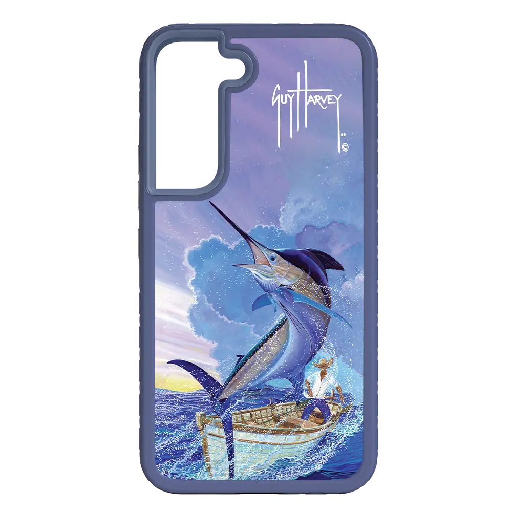 Guy Harvey Fortitude Series for Samsung Galaxy S22 Plus - El Viejo - Custom Case - SlateBlue - cellhelmet