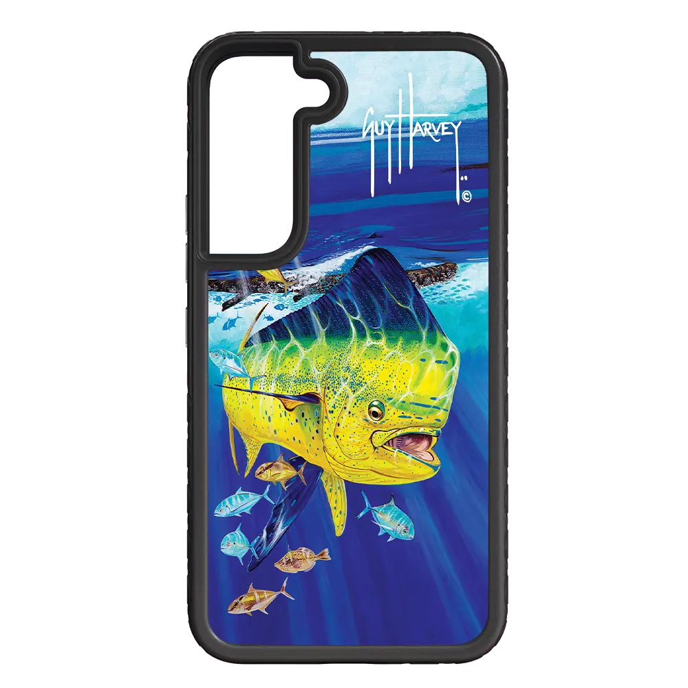 Guy Harvey Fortitude Series for Samsung Galaxy S22 Plus - Golden Prize - Custom Case - OnyxBlack - cellhelmet
