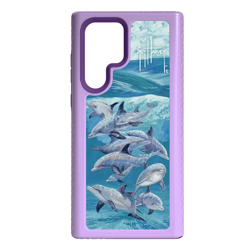 Guy Harvey Fortitude Series for Samsung Galaxy S22 Ultra - Bullseye Sword - Custom Case - LilacBlossom - cellhelmet