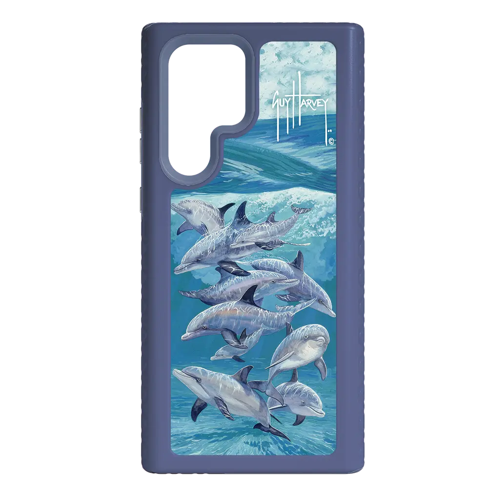 Guy Harvey Fortitude Series for Samsung Galaxy S22 Ultra - Bullseye Sword - Custom Case - SlateBlue - cellhelmet