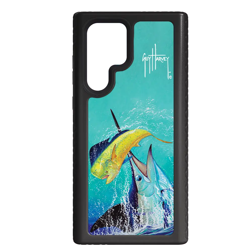 Guy Harvey Fortitude Series for Samsung Galaxy S22 Ultra - El Dorado II - Custom Case - OnyxBlack - cellhelmet