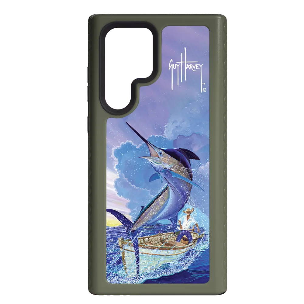 Guy Harvey Fortitude Series for Samsung Galaxy S22 Ultra - El Viejo - Custom Case - OliveDrabGreen - cellhelmet