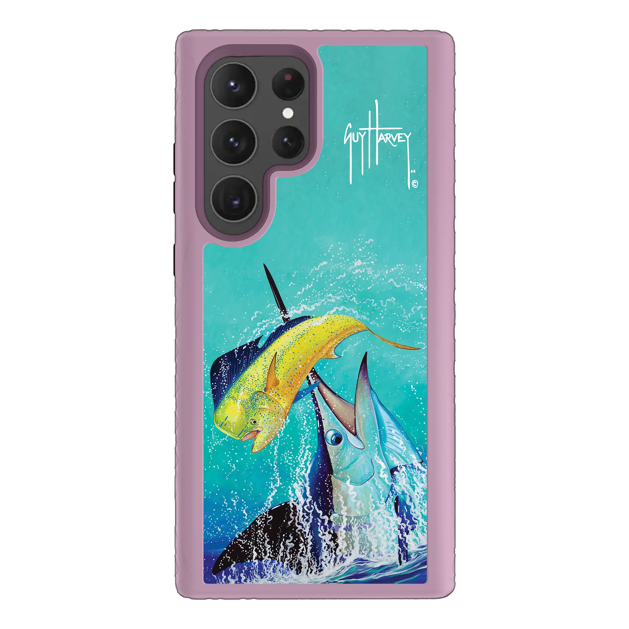 Guy Harvey Fortitude Series for Samsung Galaxy S23 Ultra - El Dorado II - Custom Case - LilacBlossomPurple - cellhelmet