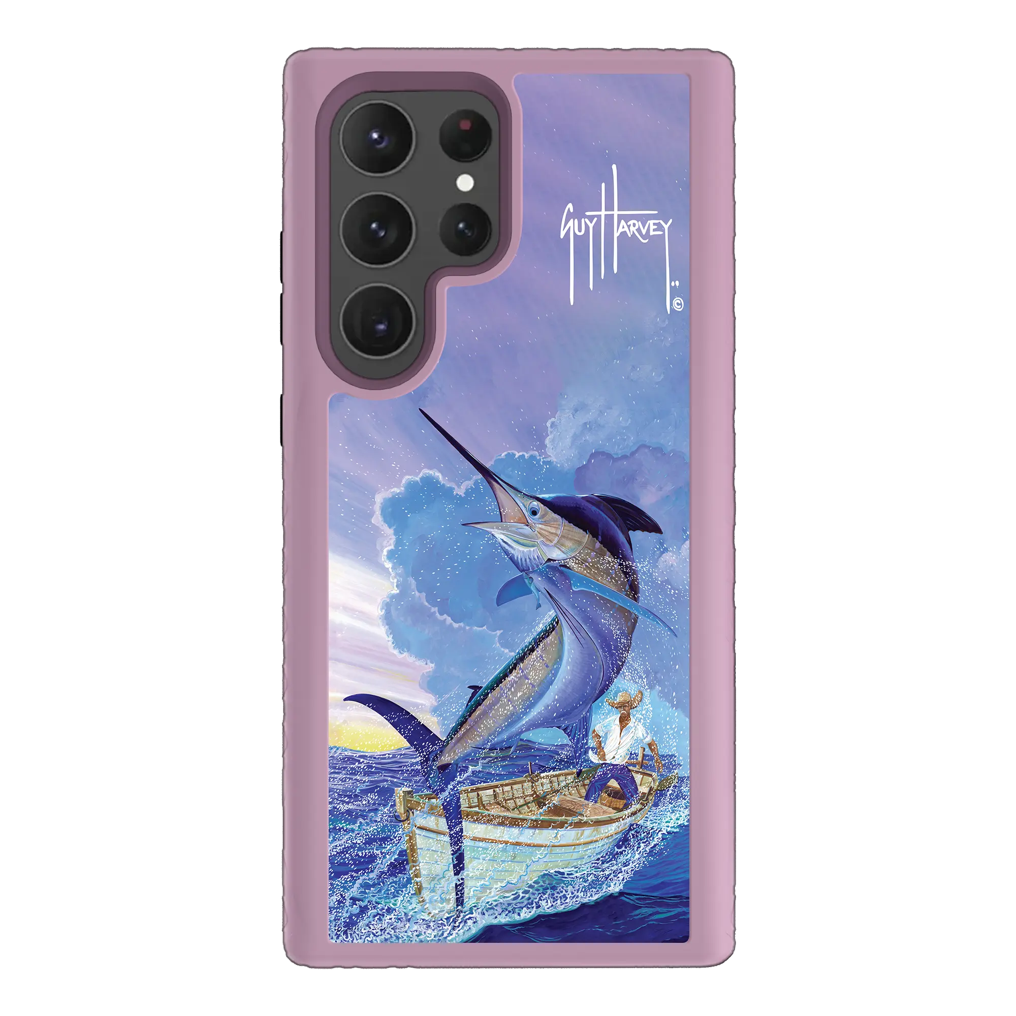 Guy Harvey Fortitude Series for Samsung Galaxy S23 Ultra - El Viejo - Custom Case - LilacBlossomPurple - cellhelmet