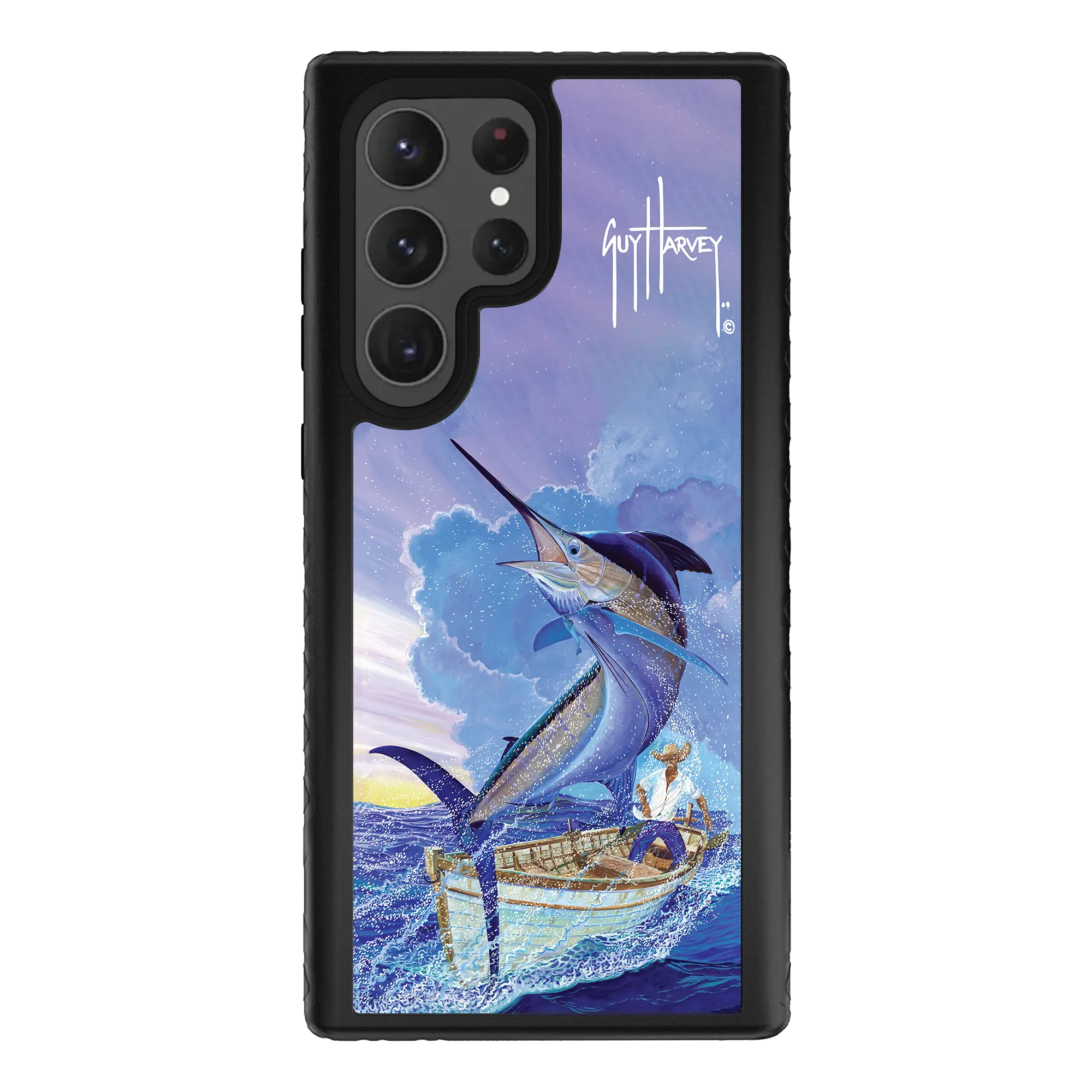 Guy Harvey Fortitude Series for Samsung Galaxy S23 Ultra - El Viejo - Custom Case - OnyxBlack - cellhelmet