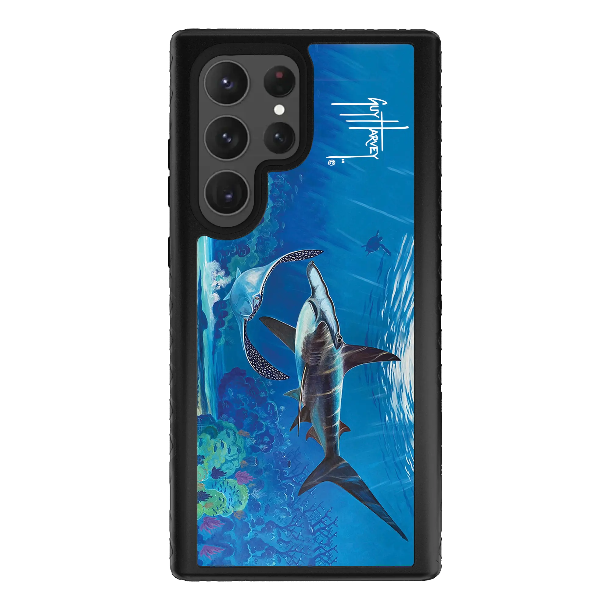 Guy Harvey Fortitude Series for Samsung Galaxy S23 Ultra - Hammer Down - Custom Case - OnyxBlack - cellhelmet