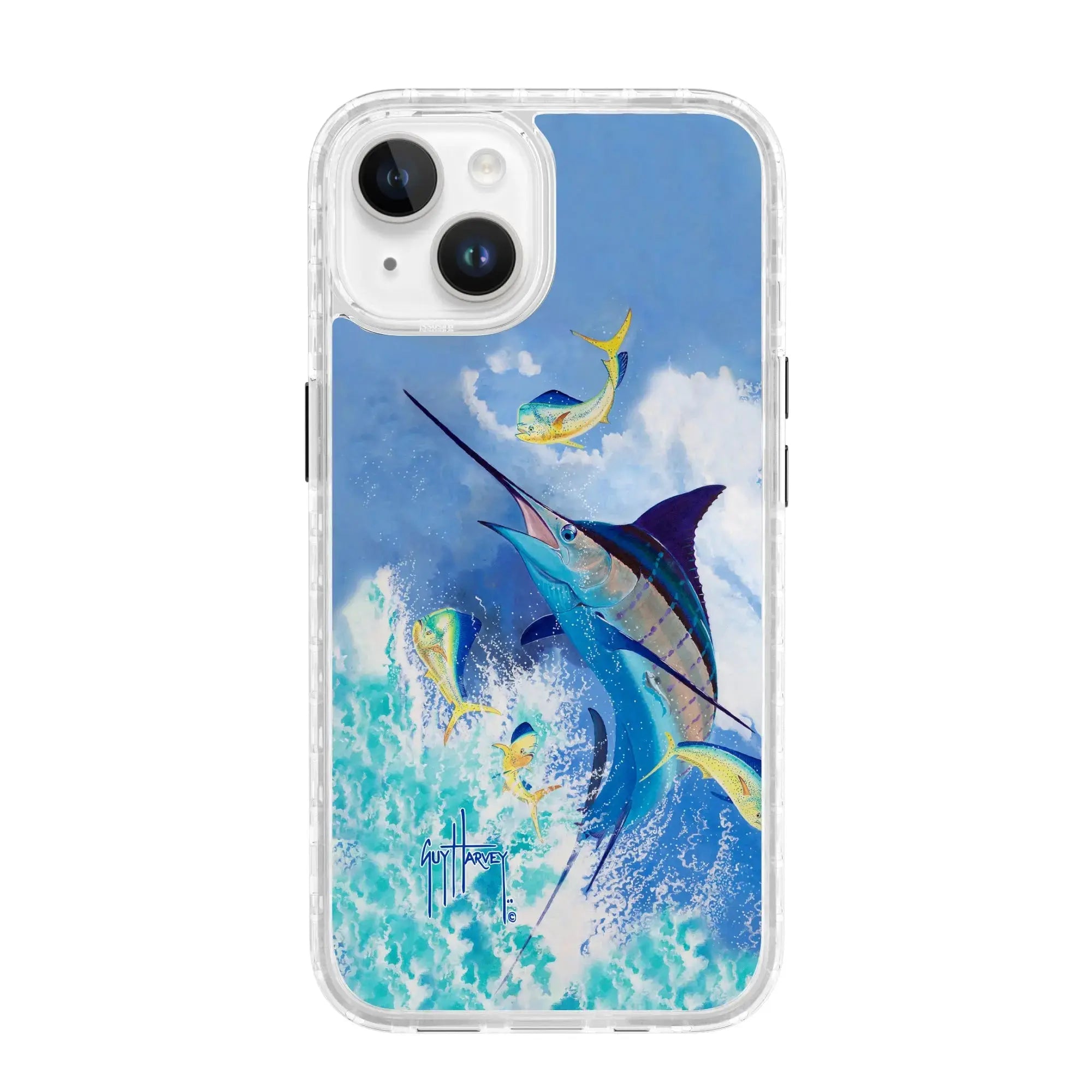 iPhone 14 | MagSafe ® | Guy Harvey Originals - Blue Commotion Swordfish