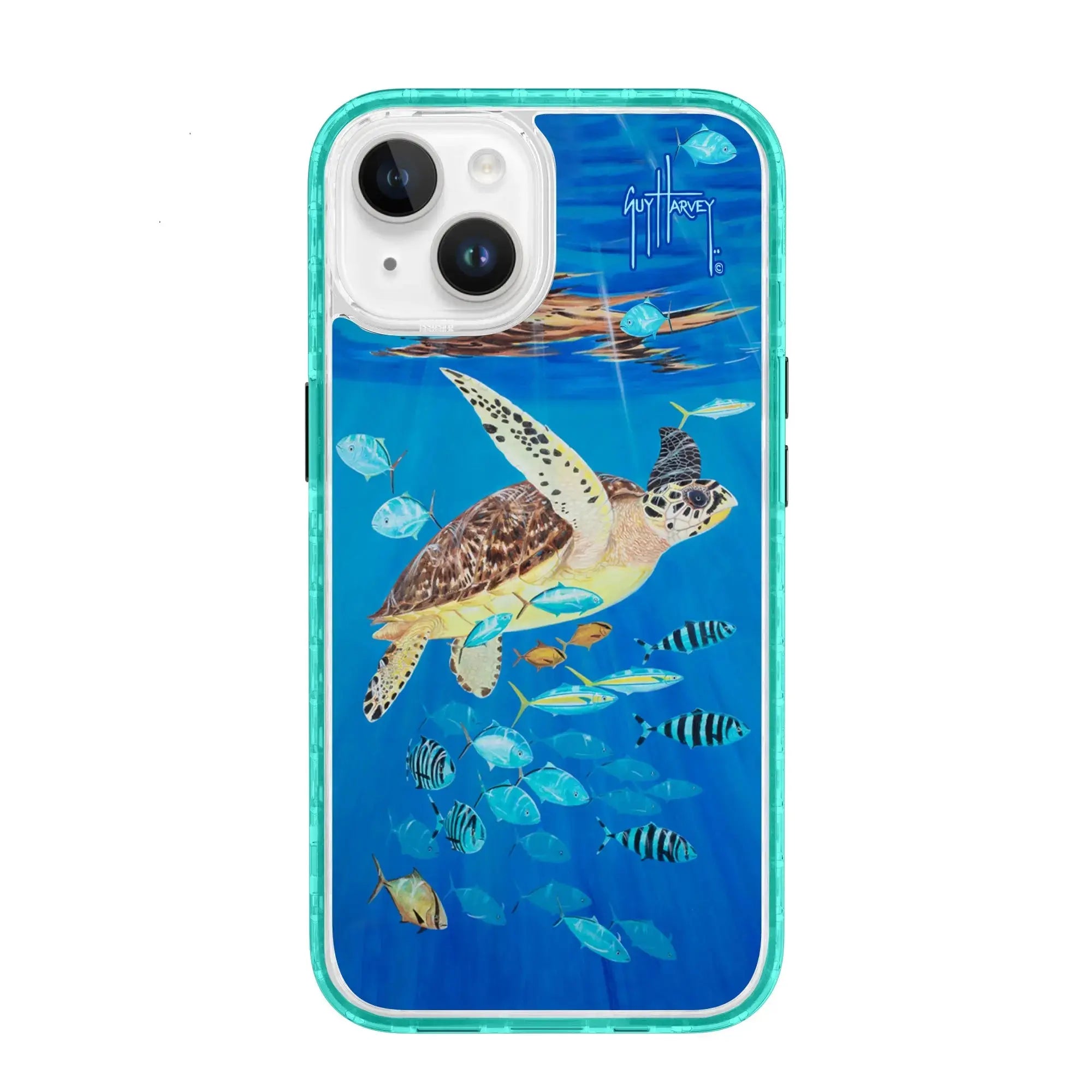 Guy Harvey Magnitude Series for Apple iPhone 14 - Platas Hawksbill