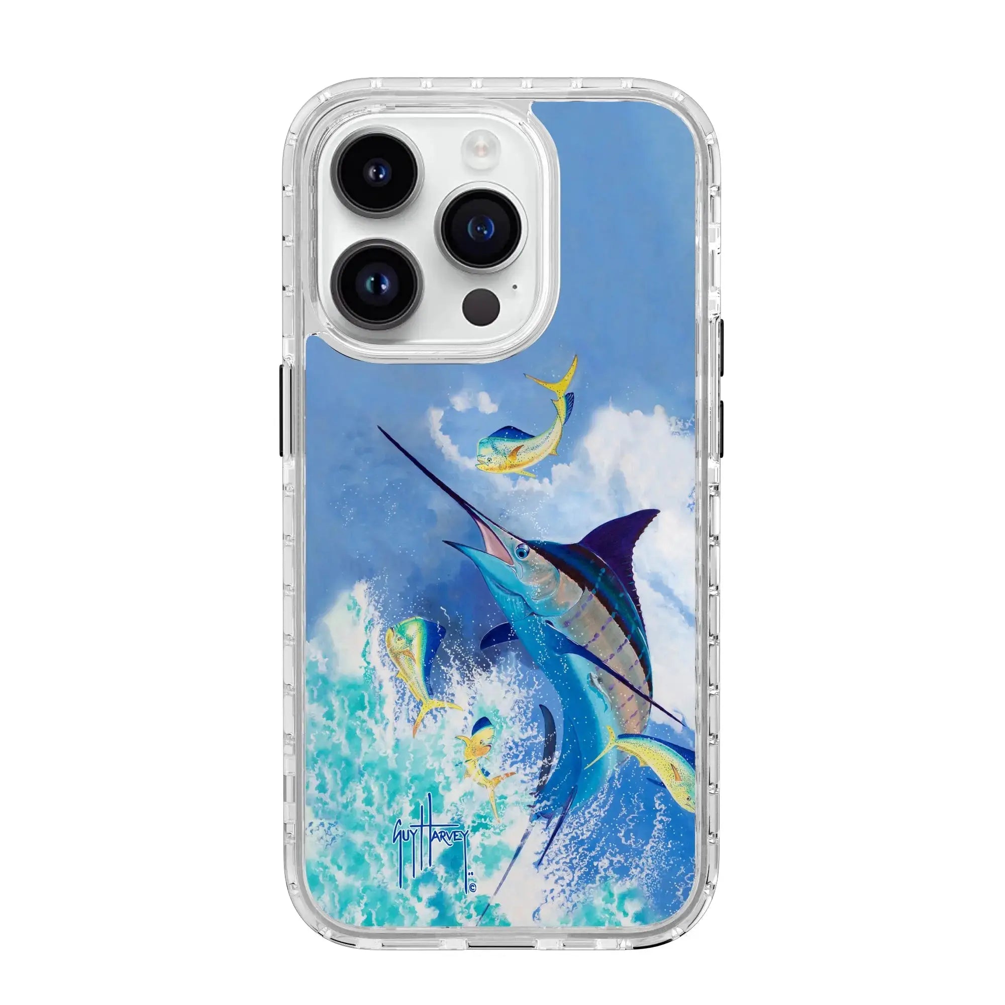 iPhone 14 Pro | MagSafe ® | Guy Harvey Originals - Blue Commotion Swordfish