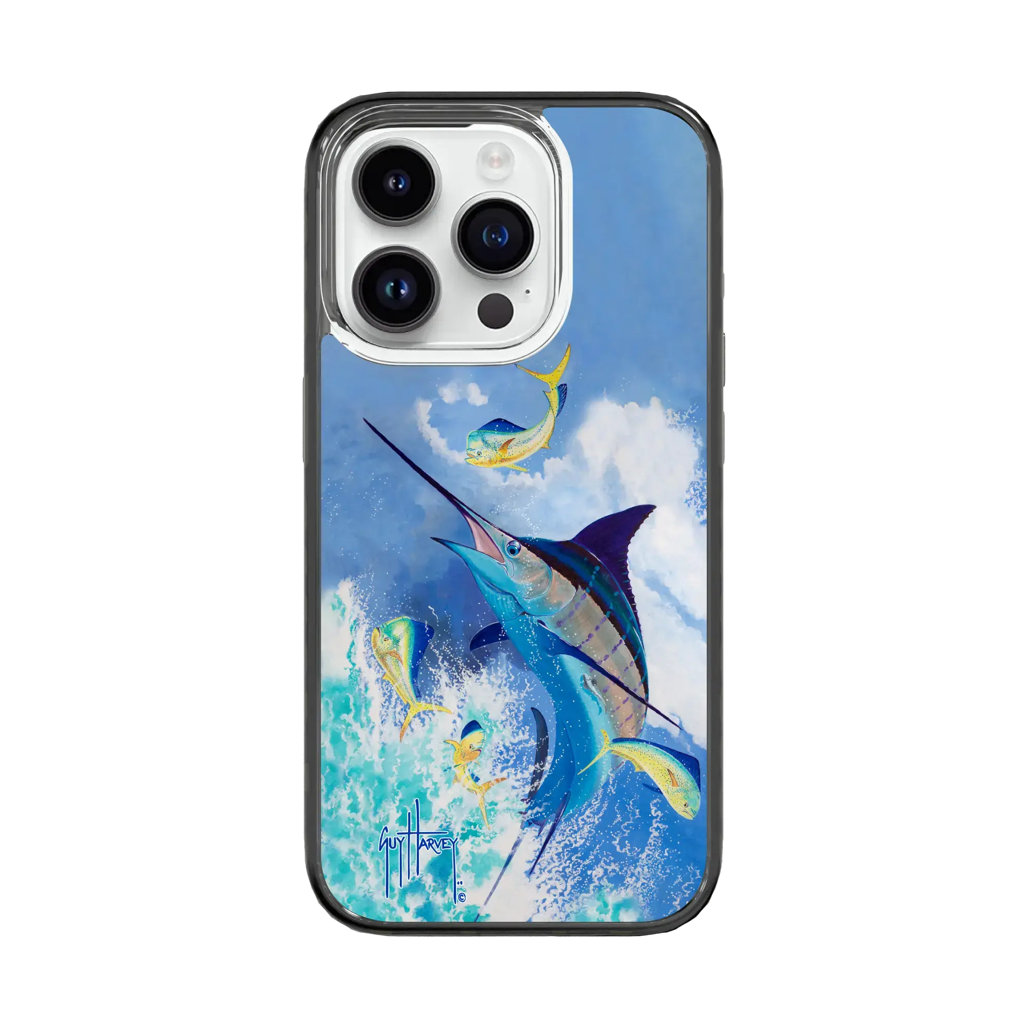 Guy Harvey Magnitude Series for Apple iPhone 15 Pro Max - Blue Commocean