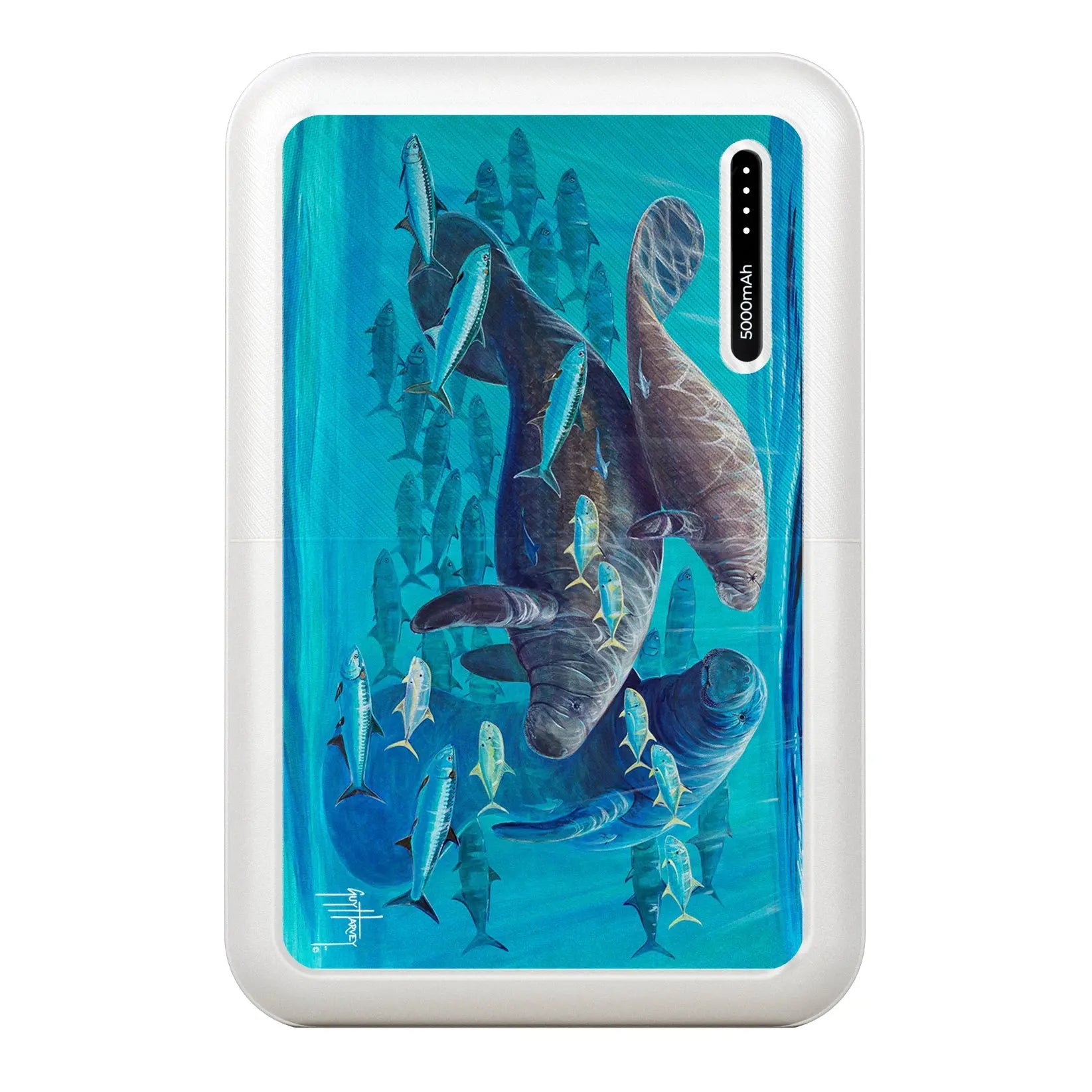 Guy Harvey Power Banks - Manatee Escape - Custom Battery Bank - 10000mAh - cellhelmet