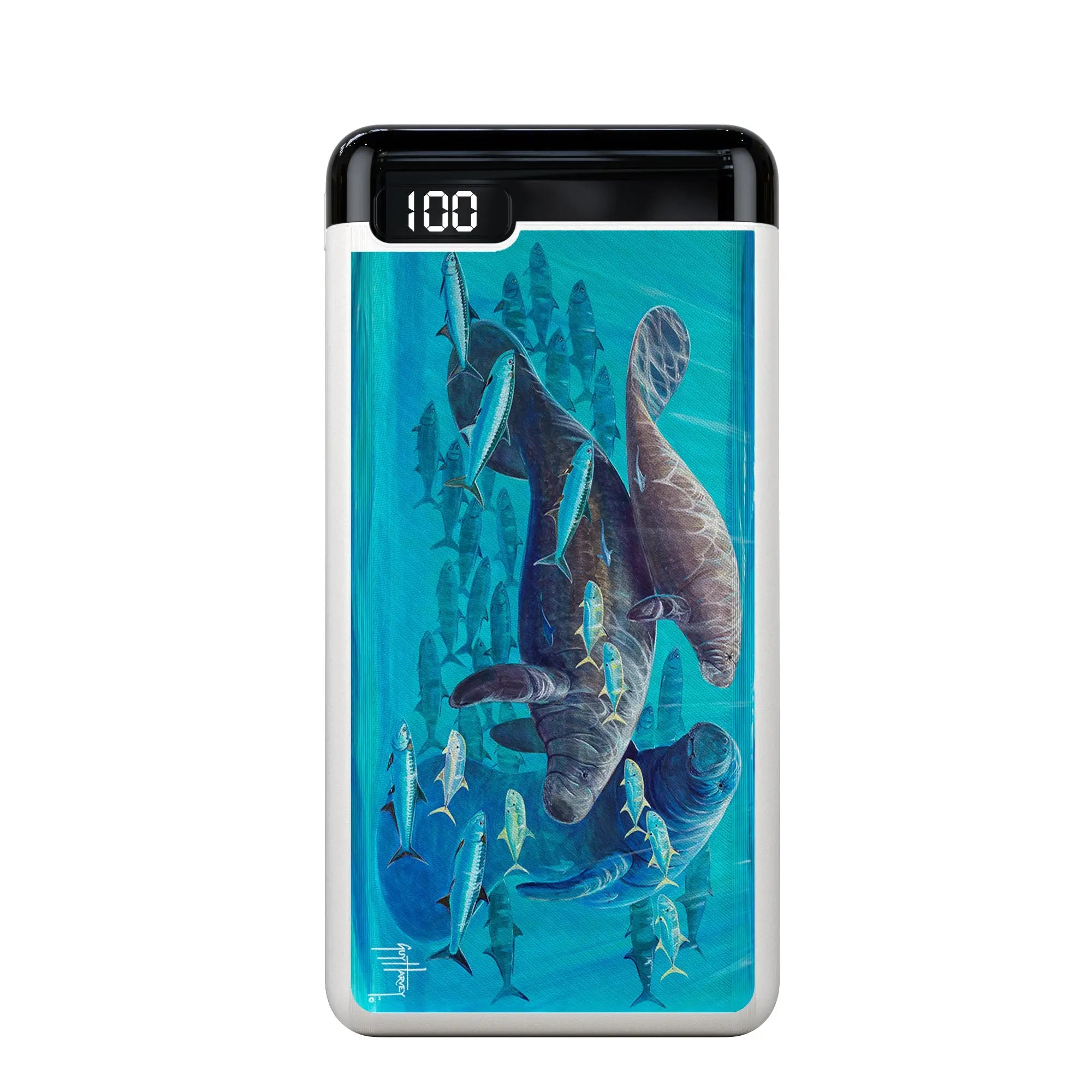 Guy Harvey Power Banks - Manatee Escape - Custom Battery Bank - 20000mAh - cellhelmet