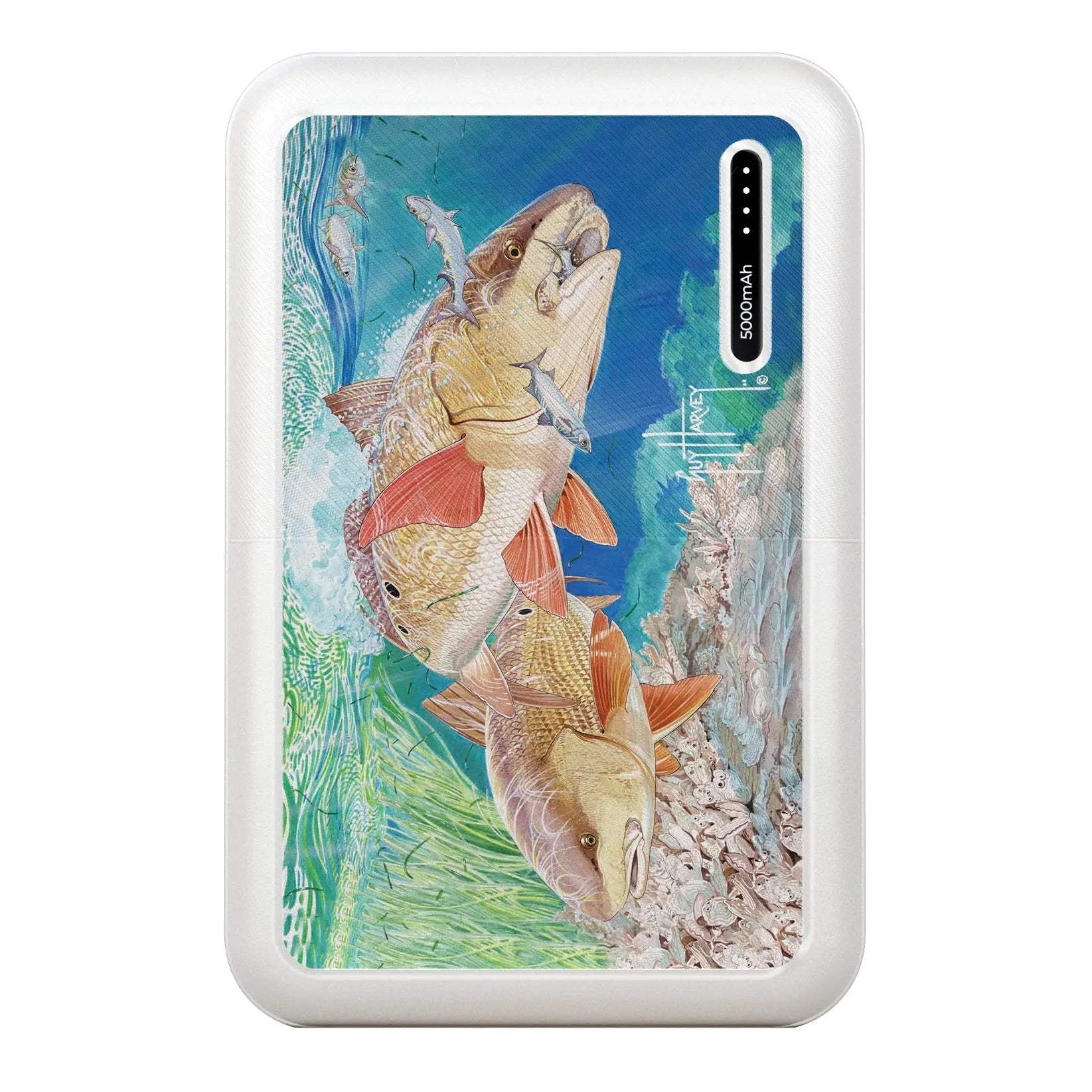 Guy Harvey Power Banks - Red Bulls - Custom Battery Bank - 5000mAh - cellhelmet